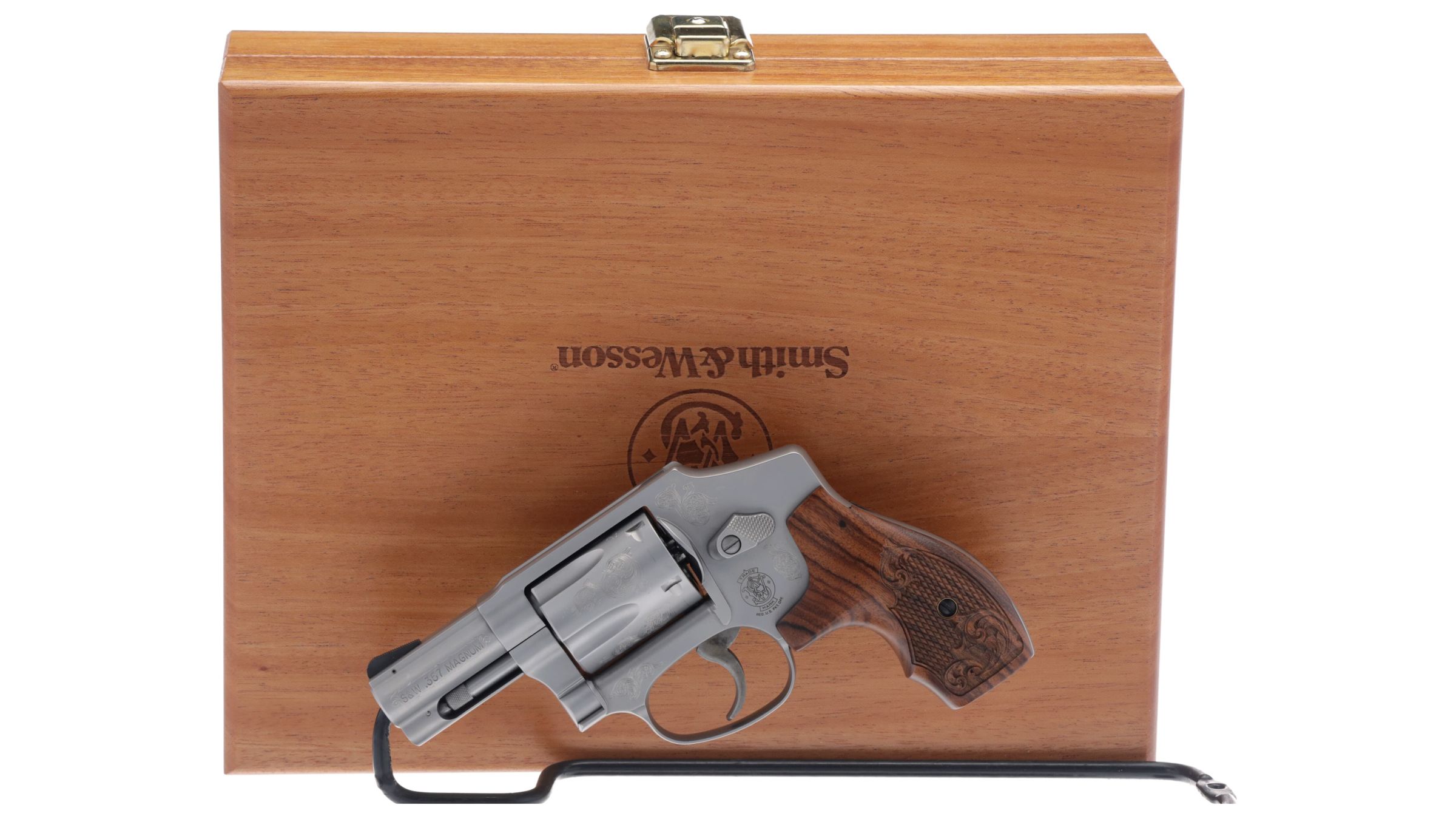 Factory Engraved Smith & Wesson Model 640-1 Revolver with Case