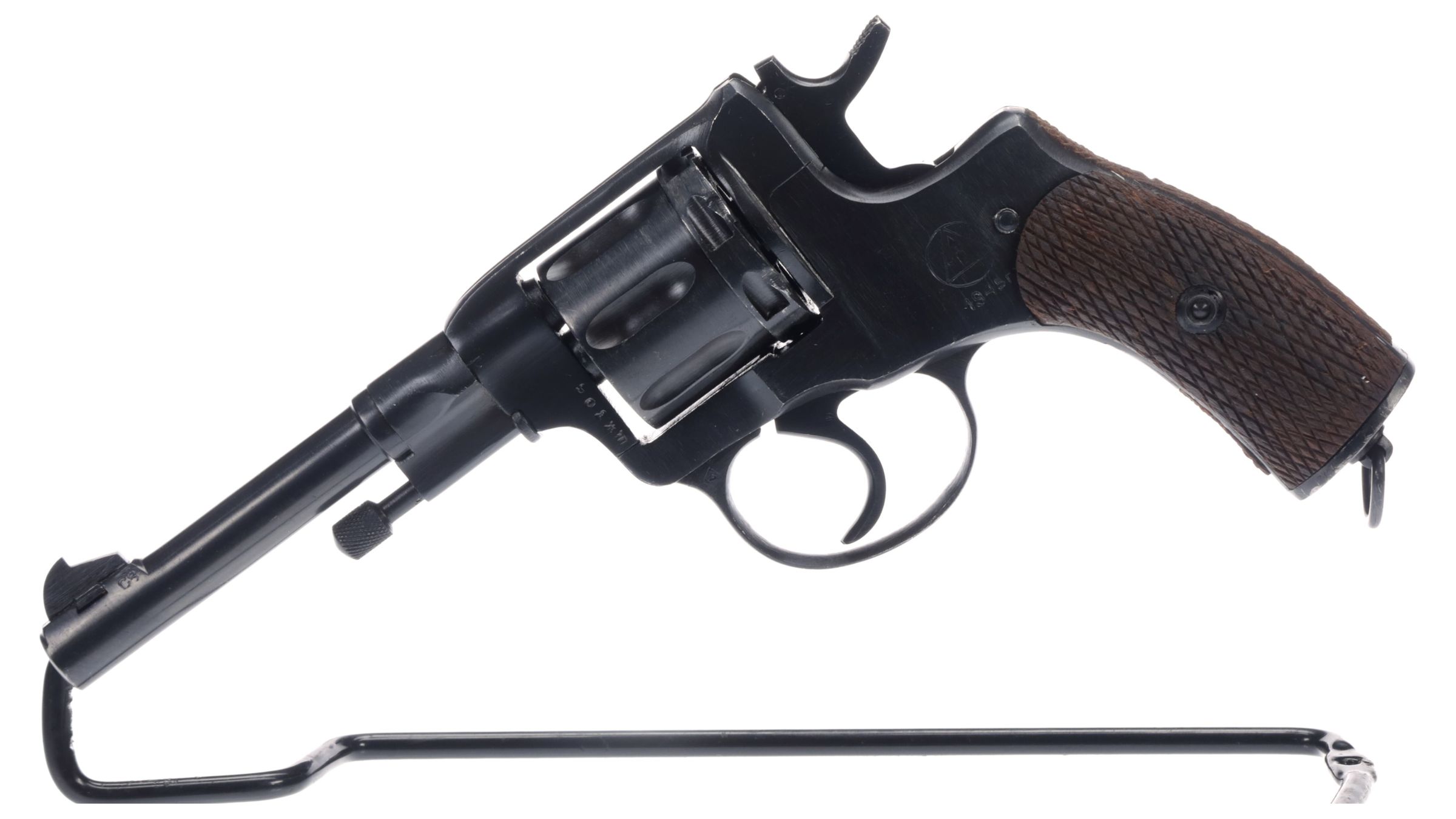 Tula Arsenal Nagant M1895 Double Action Revolver with Holster