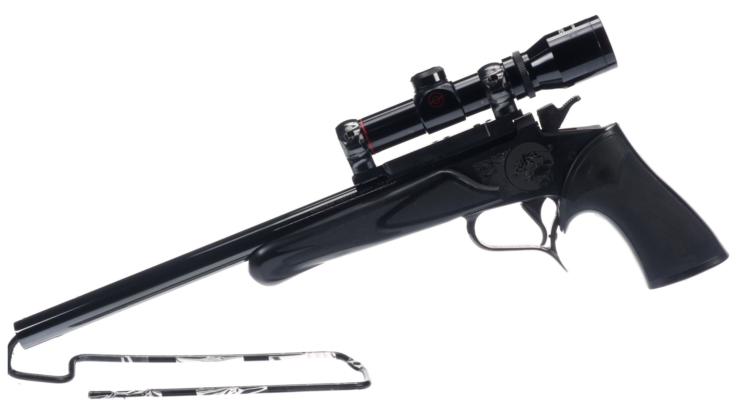 Thompson Center Arms Contender Pistol with Scope Rock Island Auction