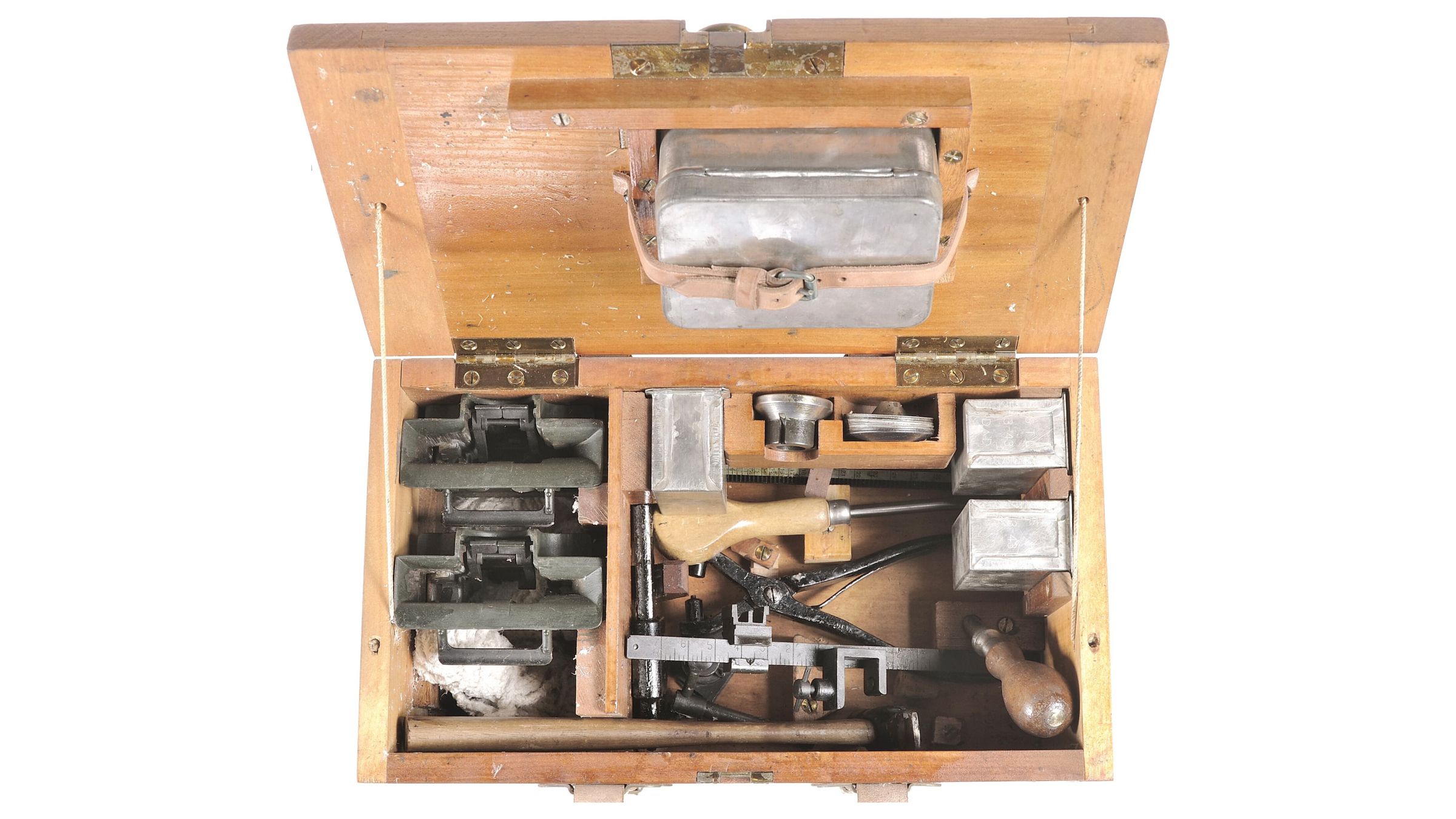 Vickers Machine Gun Spare Parts And Tools Chest | Rock Island Auction