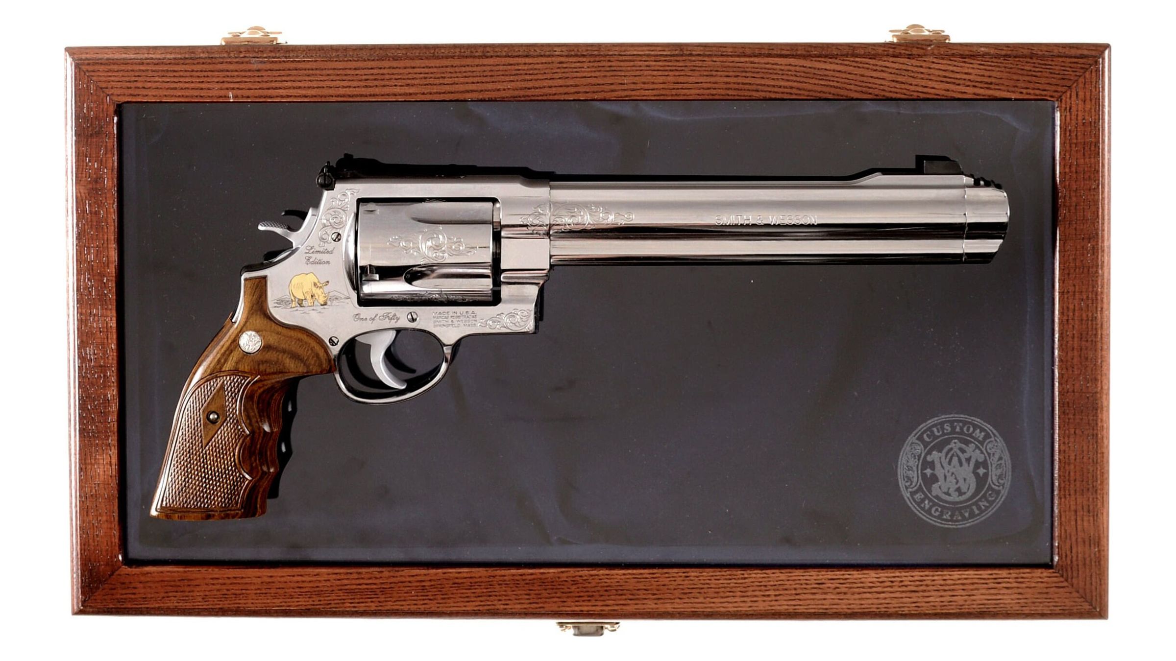 Engraved Limited Edition Smith & Wesson Model 500 Revolver