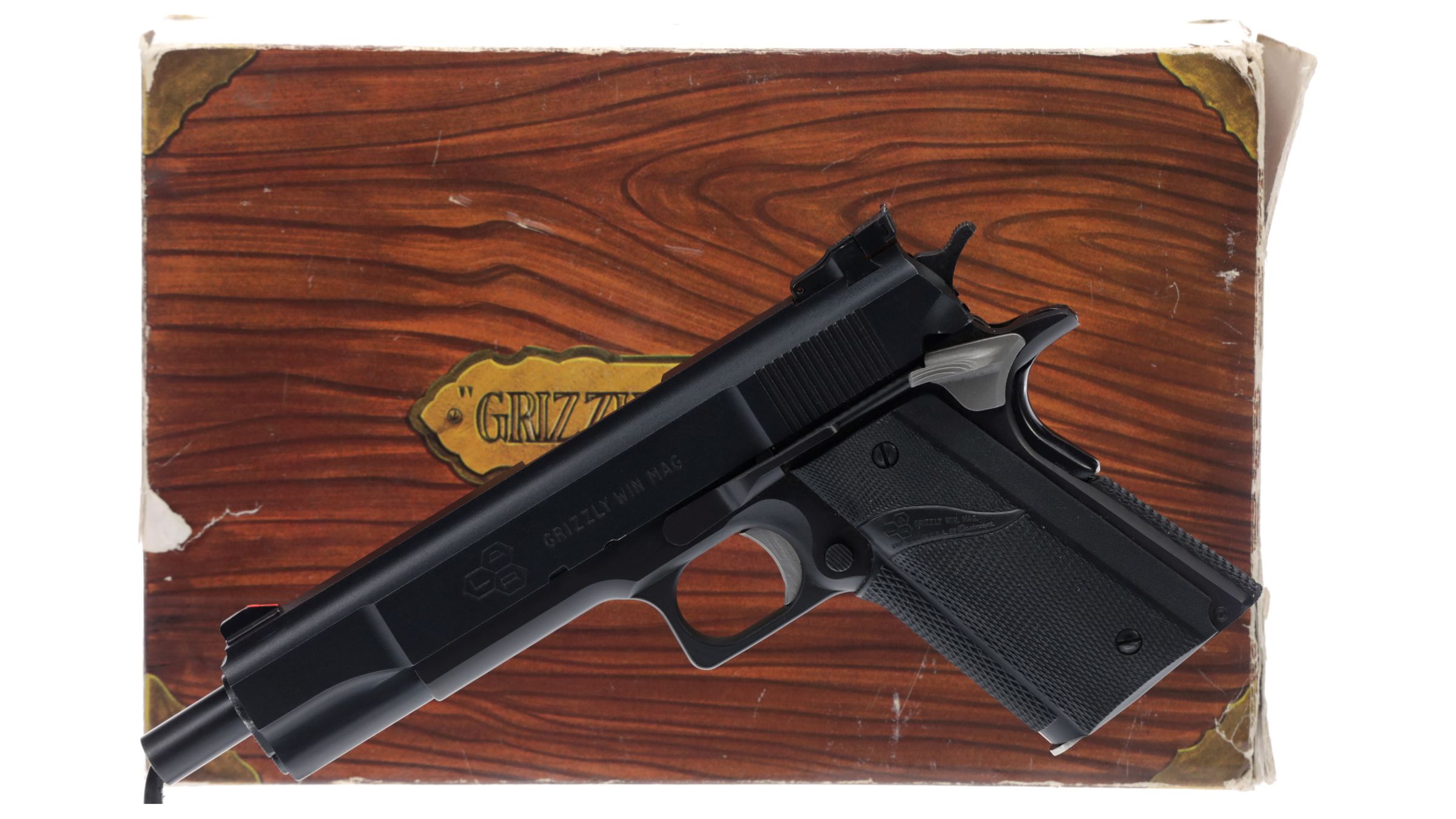 LAR Manufacturing Grizzly Win Mag Mark II Pistol with Box | Rock Island