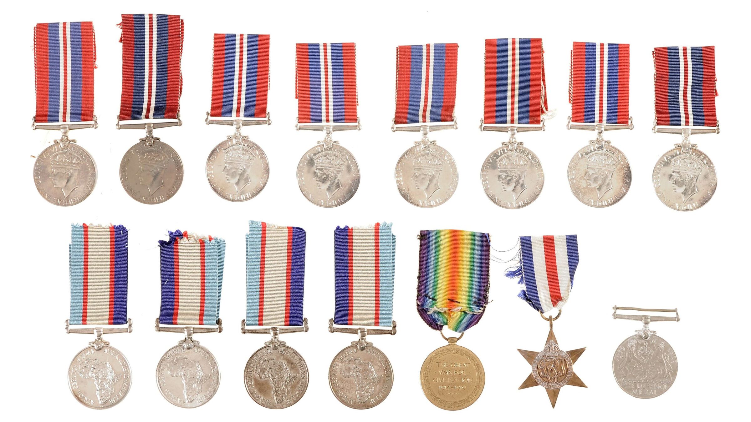 Group of Fifteen British Medals | Rock Island Auction