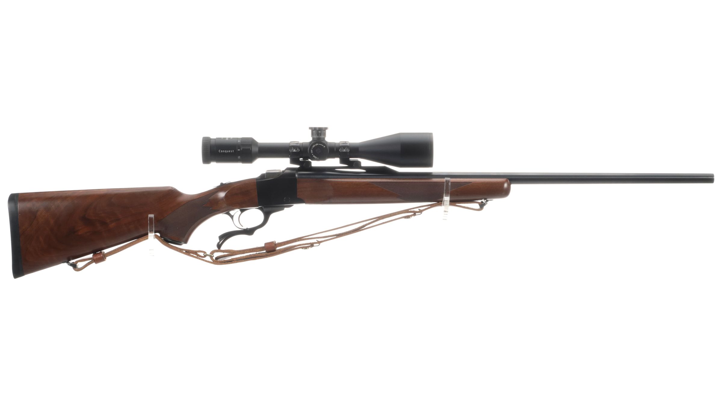 Ruger No. 1 Single Shot Rifle with Zeiss Conquest Scope | Rock Island ...