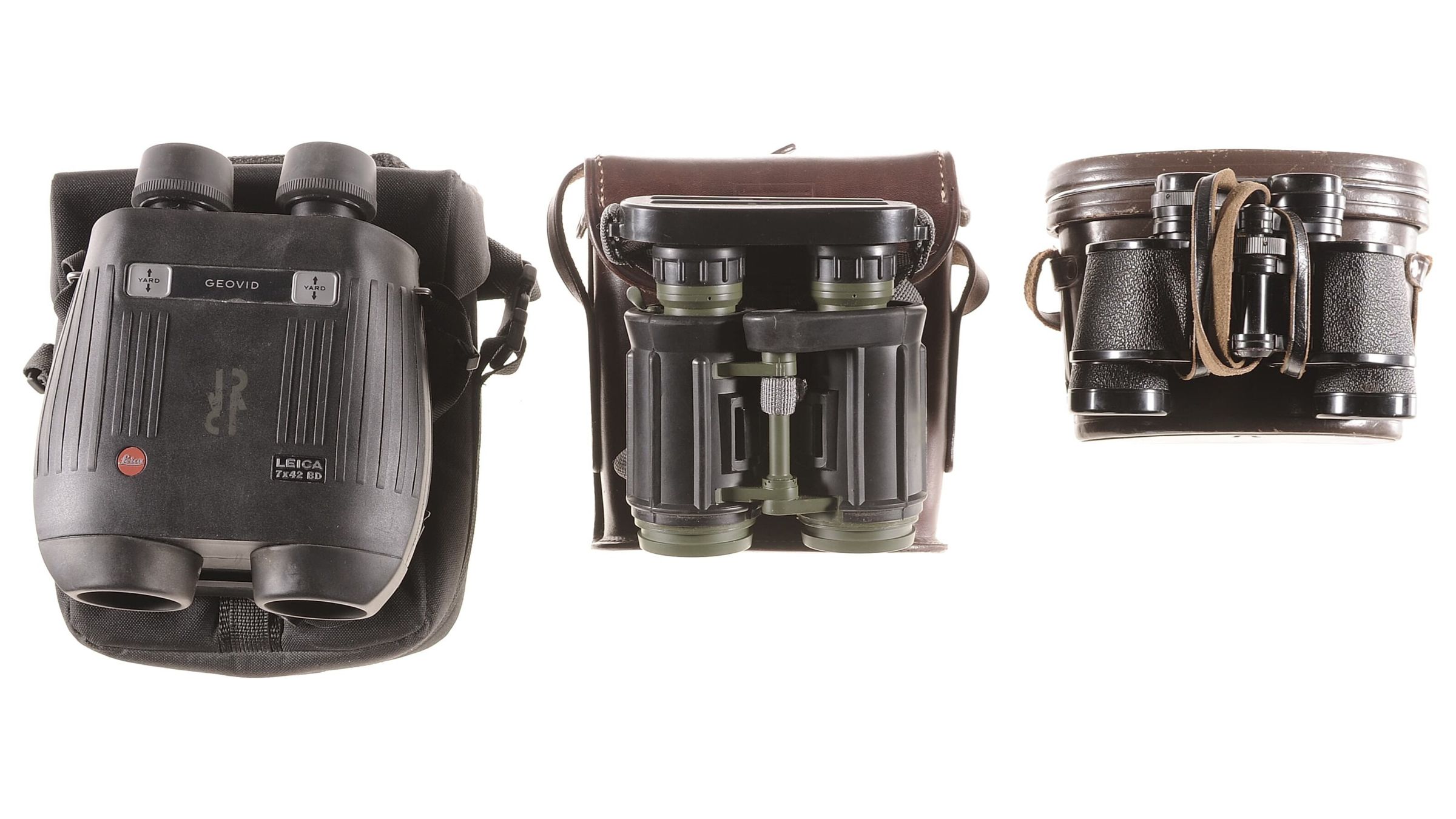 Three Pairs of Binoculars | Rock Island Auction