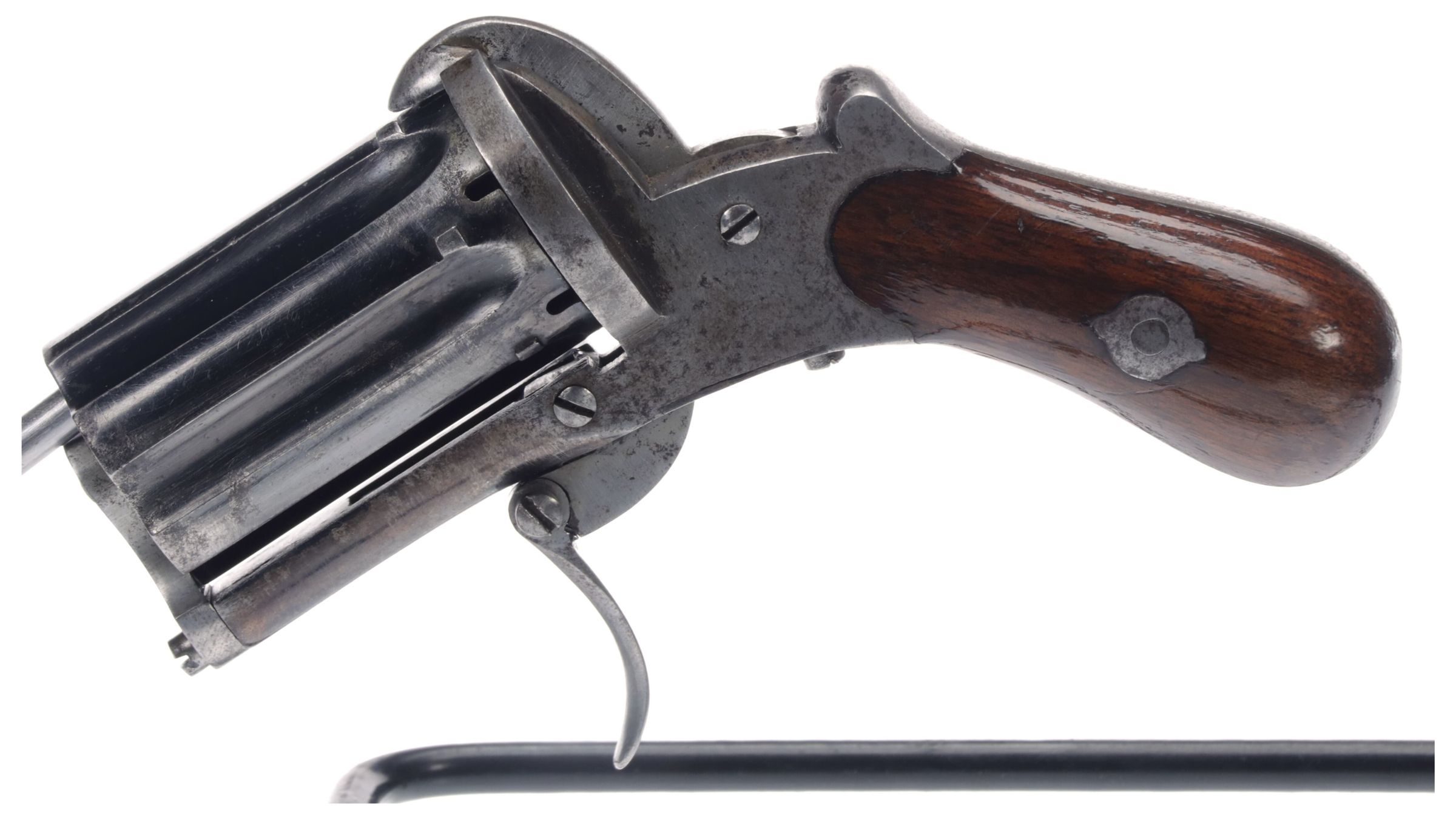 Belgian Pinfire Pepperbox Rock Island Auction 3192