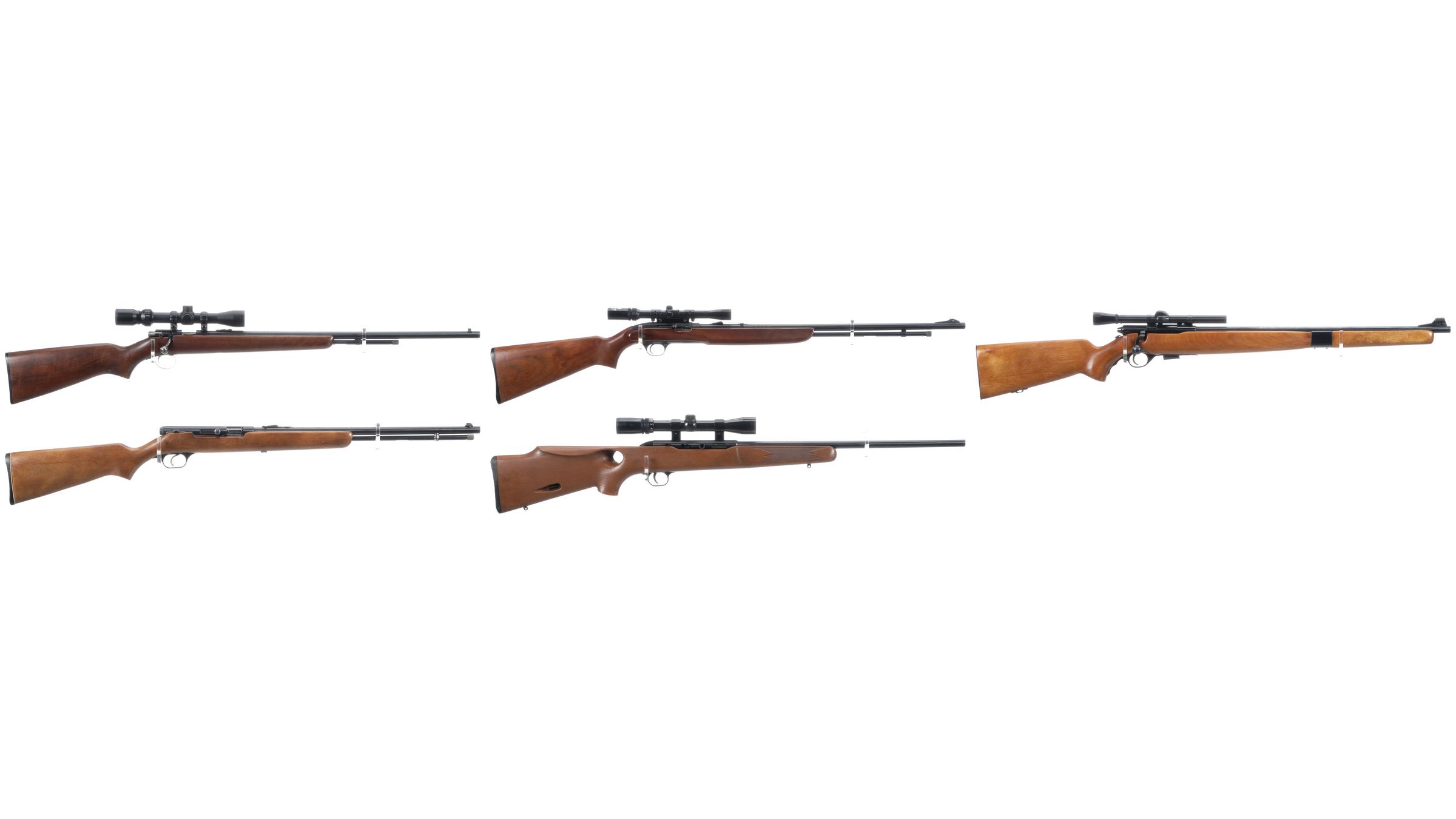 Five Rimfire Rifles | Rock Island Auction