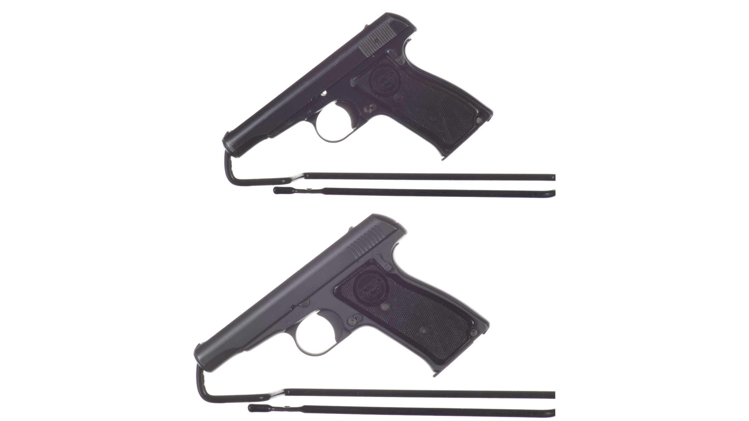 Two Remington Model 51 SemiAutomatic Pistols Rock Island Auction