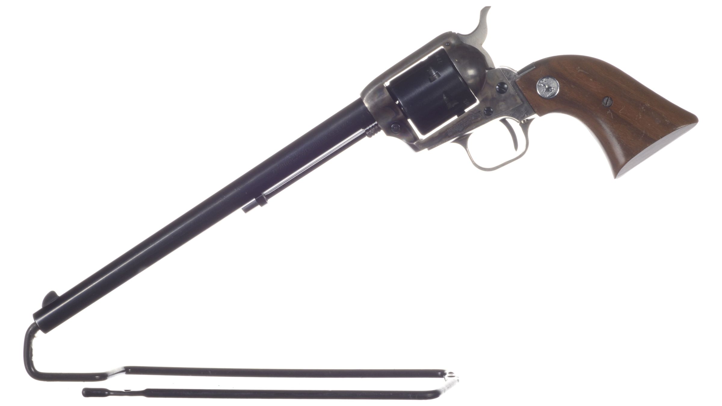 Colt Peacemaker Revolver With Frontier Scout Buntline 62 Barrel Rock Island Auction 8431