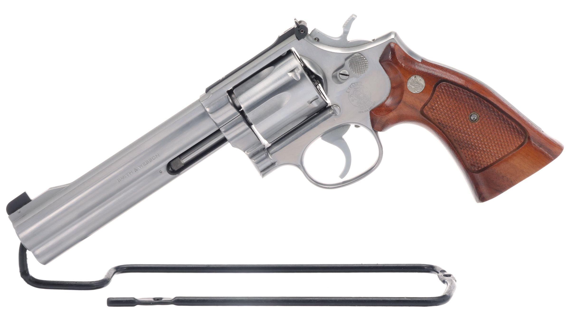 Smith Wesson Model 686 Double Action Revolver Rock Island Auction   539 