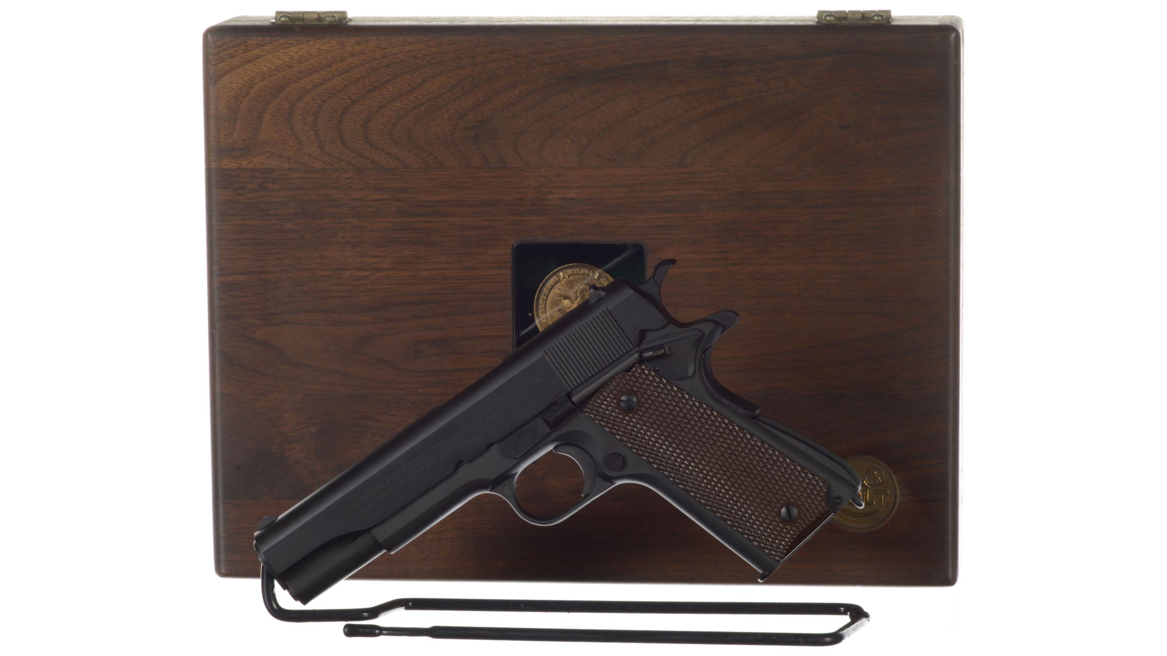 Colt World War Ii Reproduction Model 1911a1 Pistol Rock Island Auction 4842