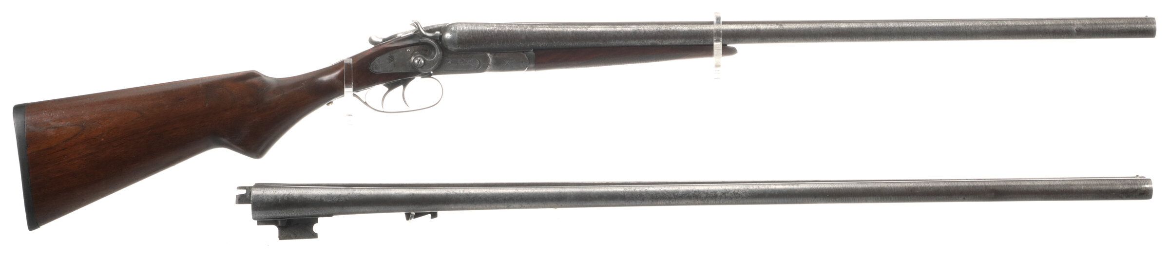 Baker Gun Company Model 1897 Hammer Double Barrel Shotgun Rock Island