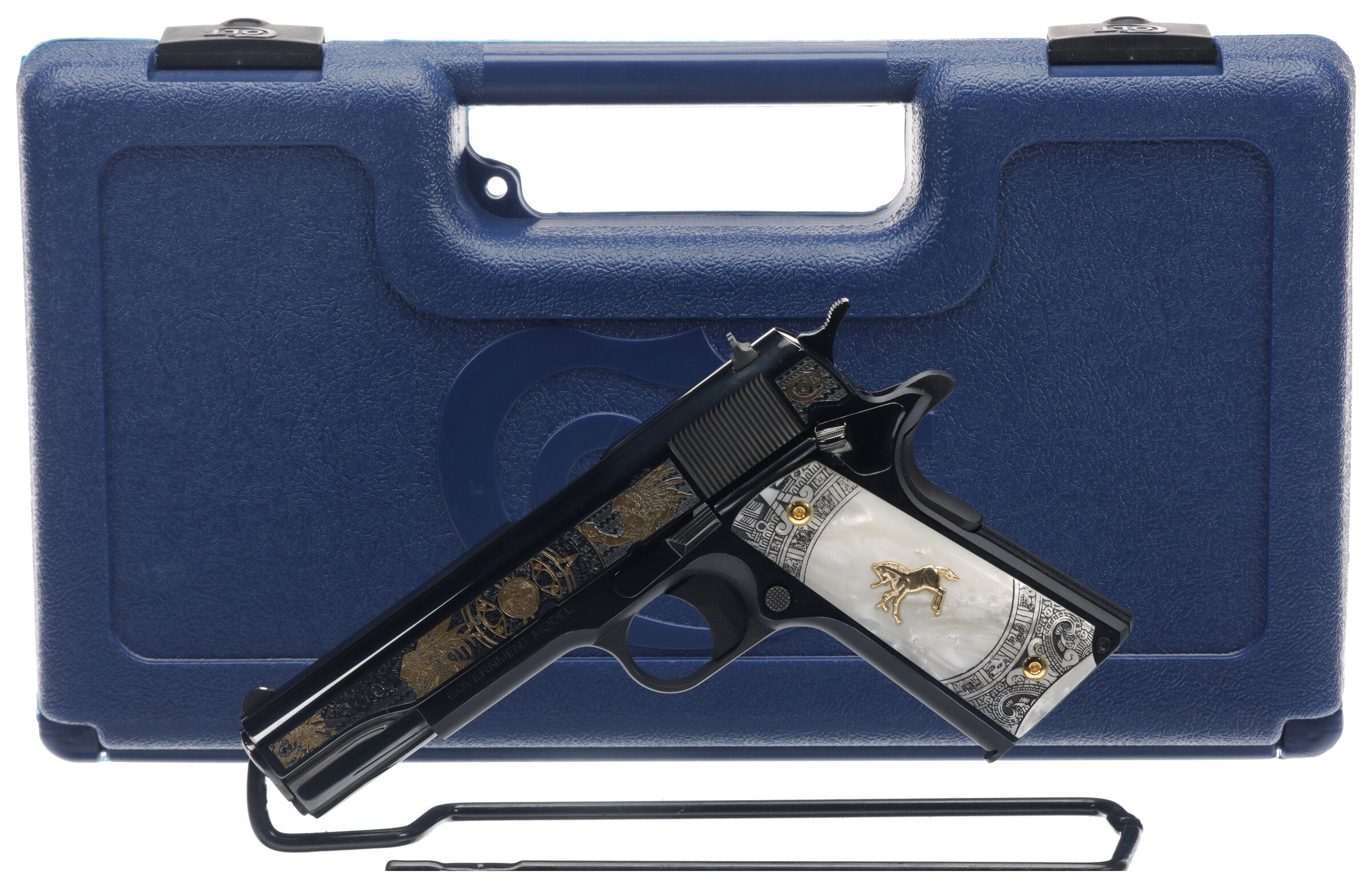 Colt Government Model O Aztec Jaguar Knight Talo Edition