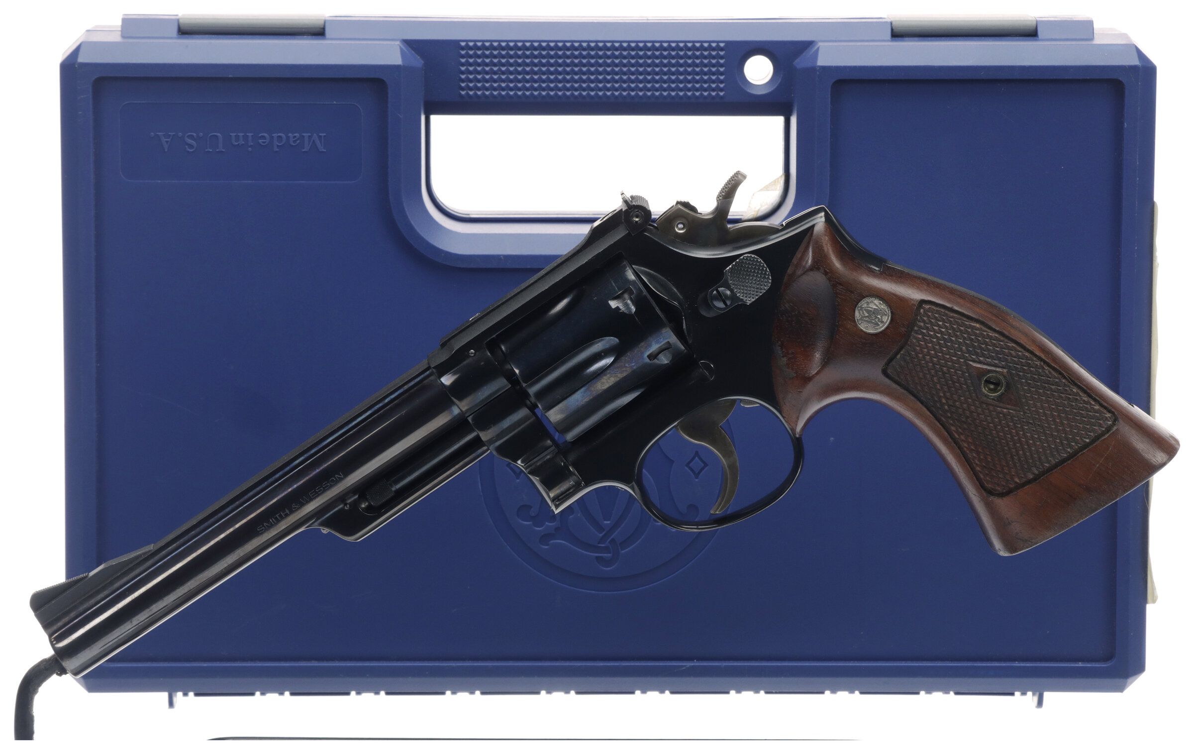 Model 53 Smith & Wesson Model 53 Double Action Revolver with Case | Rock Island ...