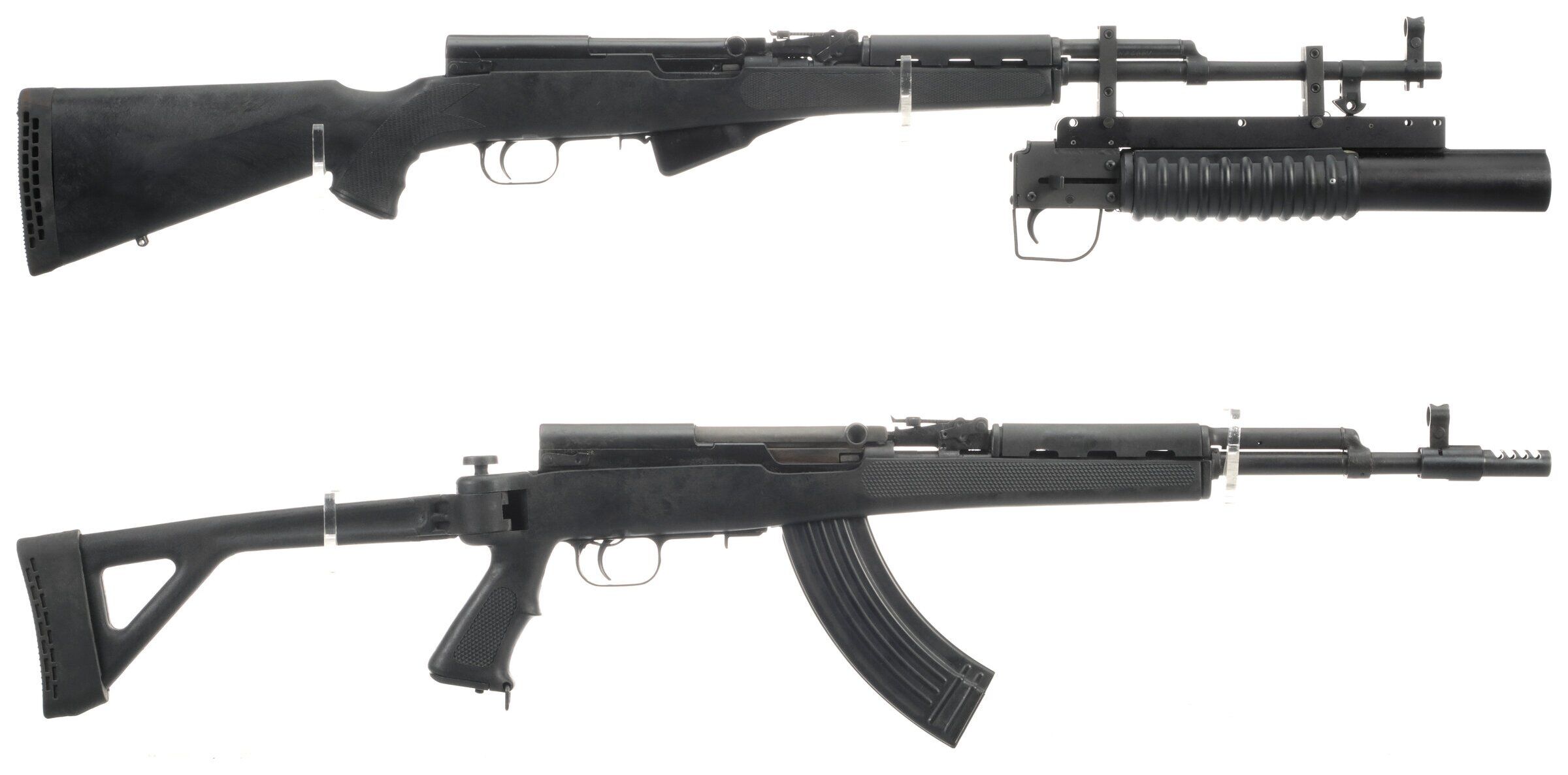 Two SKS Pattern Semi-Automatic Rifles | Rock Island Auction