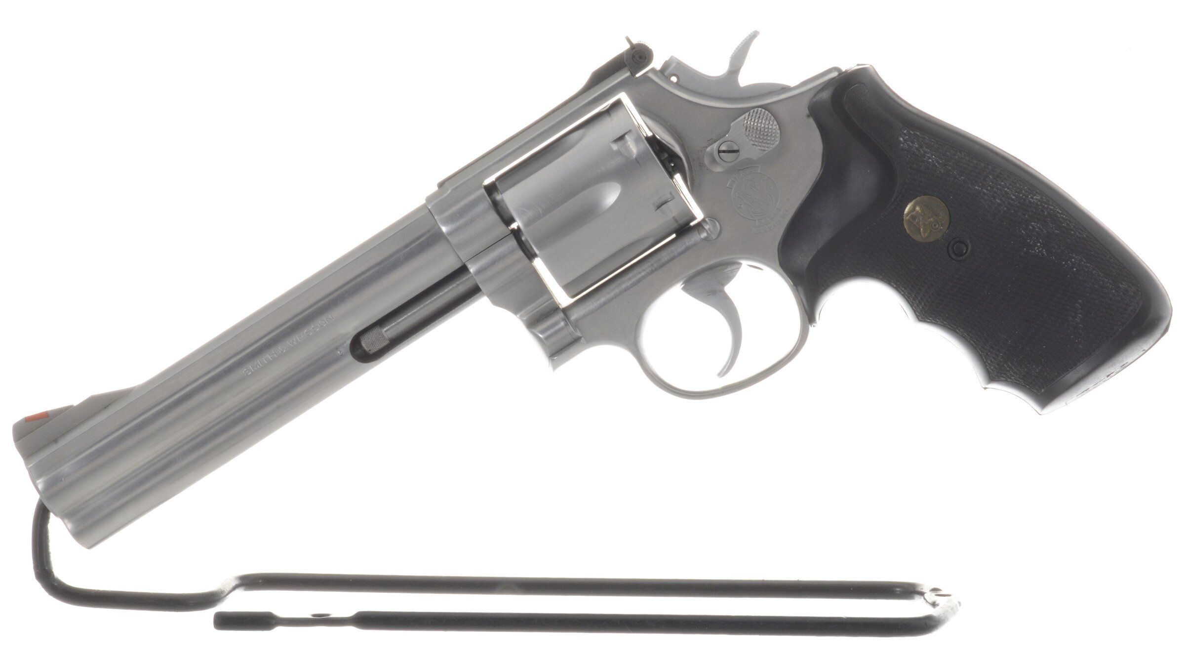 Smith Wesson Model 686 Double Action Revolver Rock Island Auction   924 