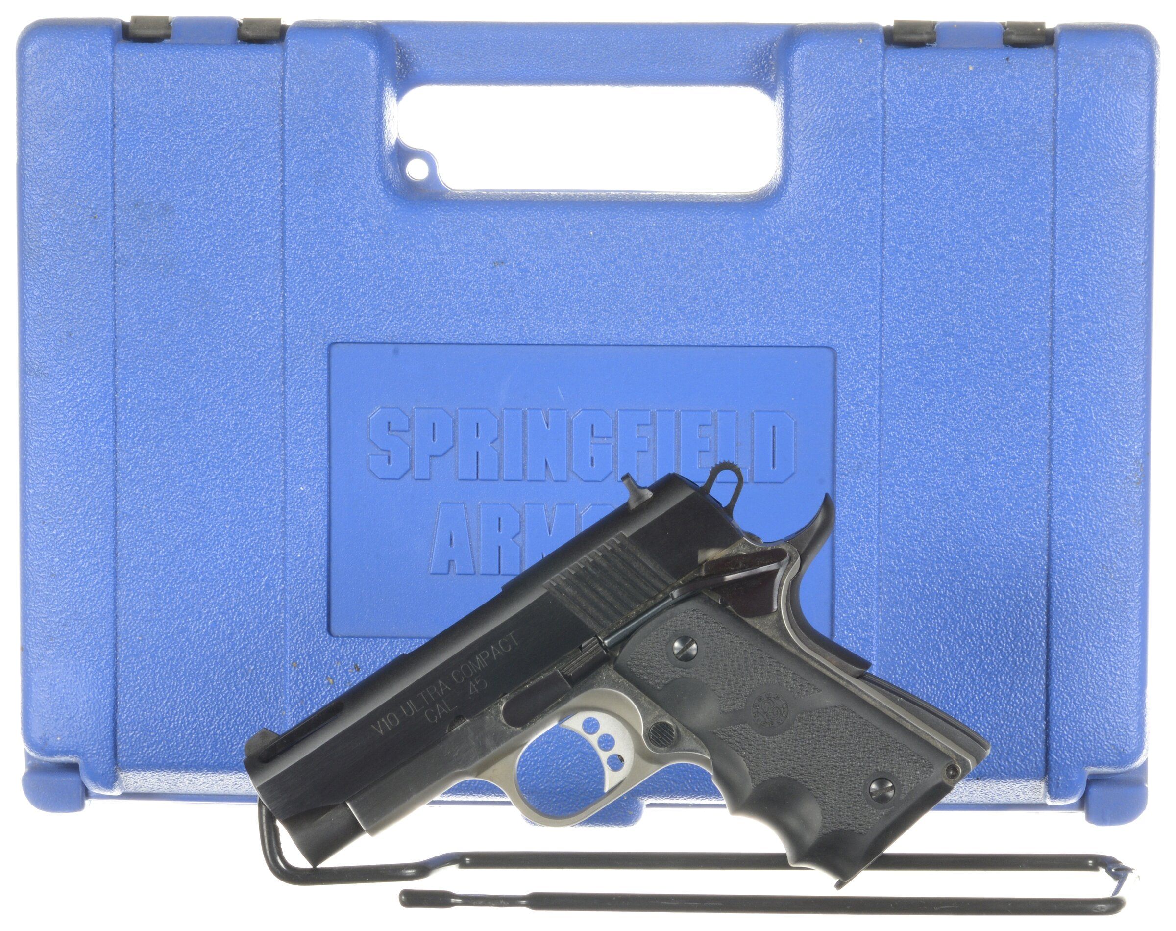 Springfield Armory V10 Ultra Compact Pistol with Case | Rock