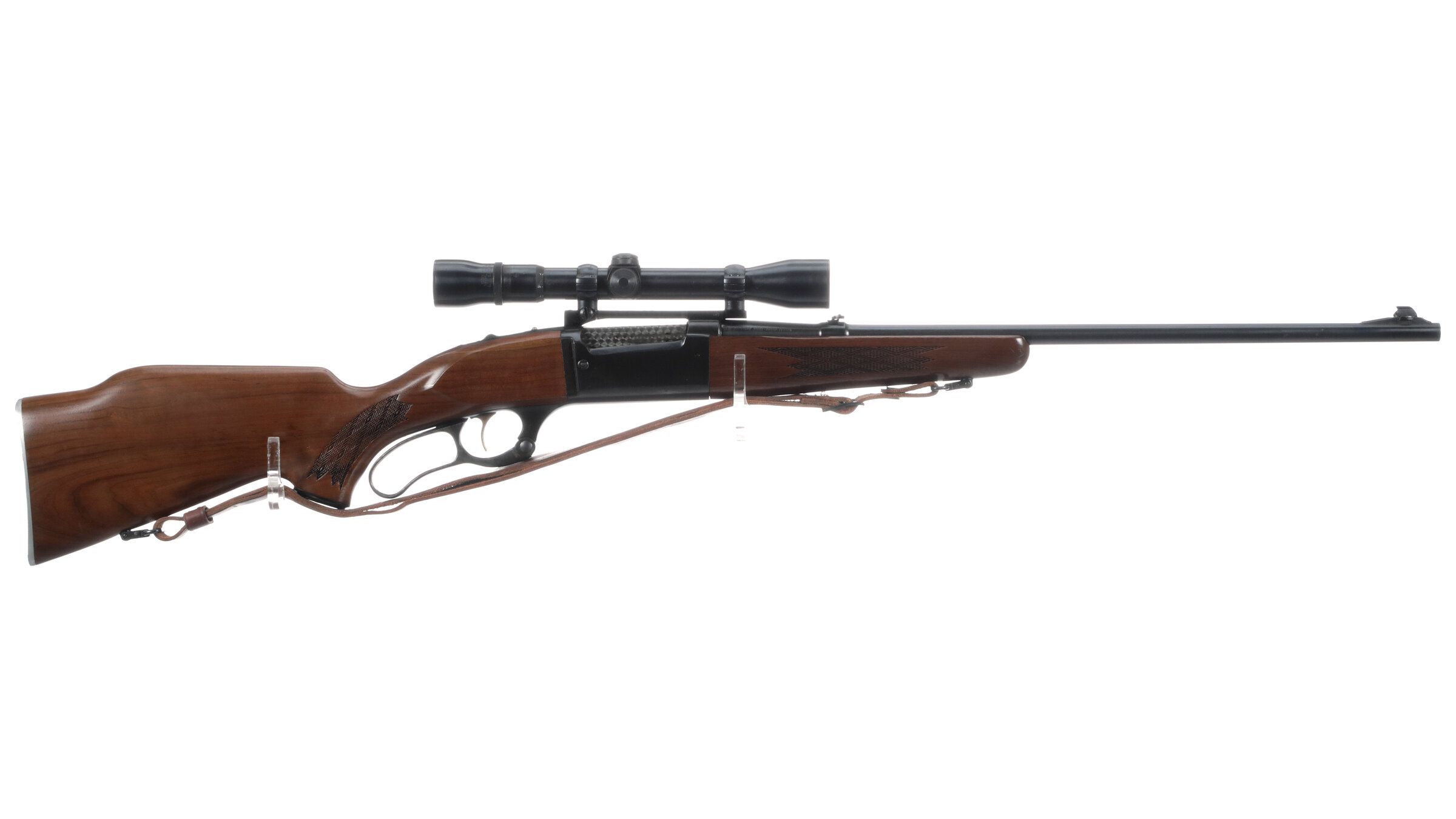 Savage Arms Model 99M Lever Action Rifle with Weaver Scope | Rock ...