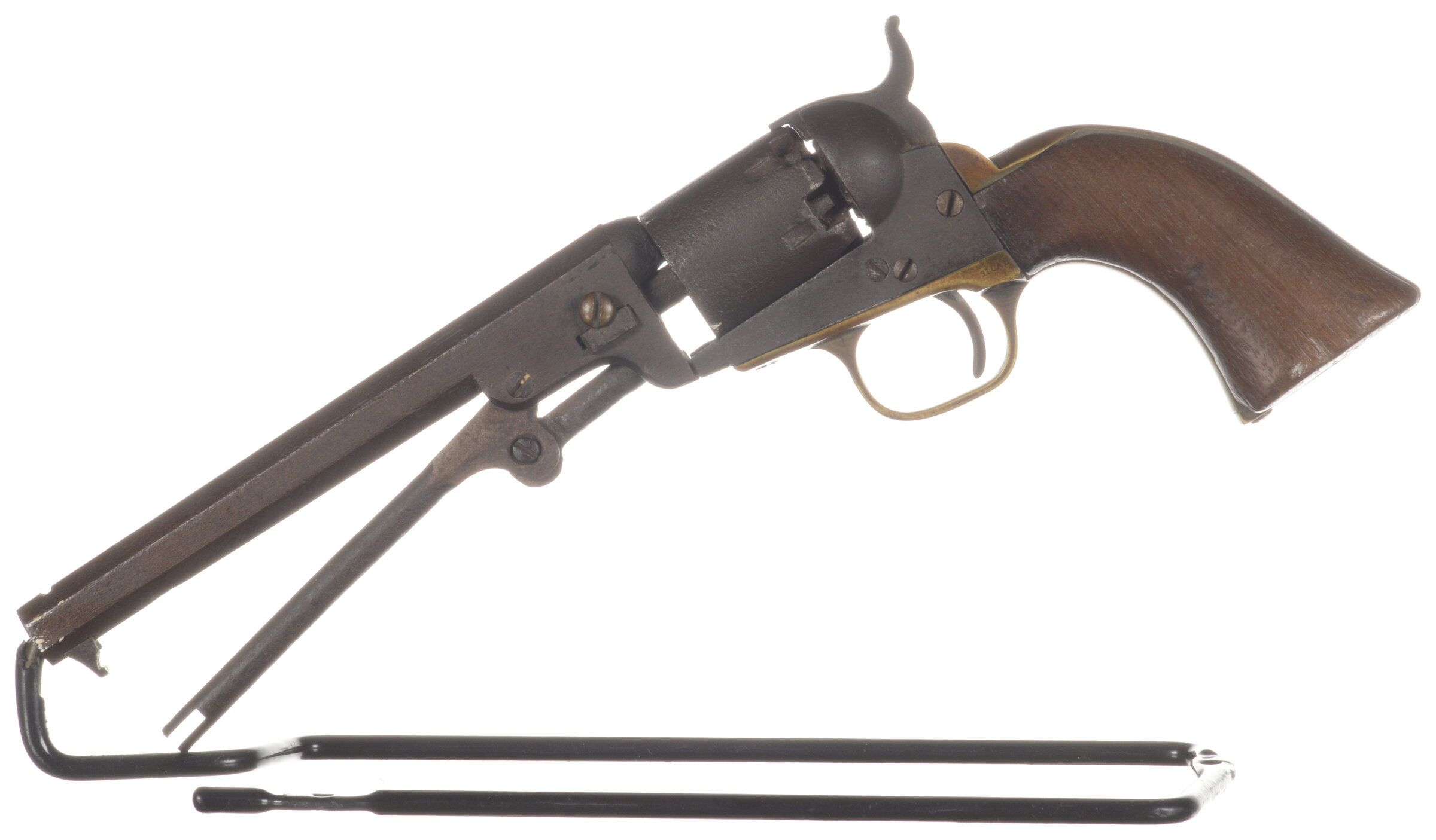 Colt Model 1849 Pocket Single Action Percussion Revolver Rock Island