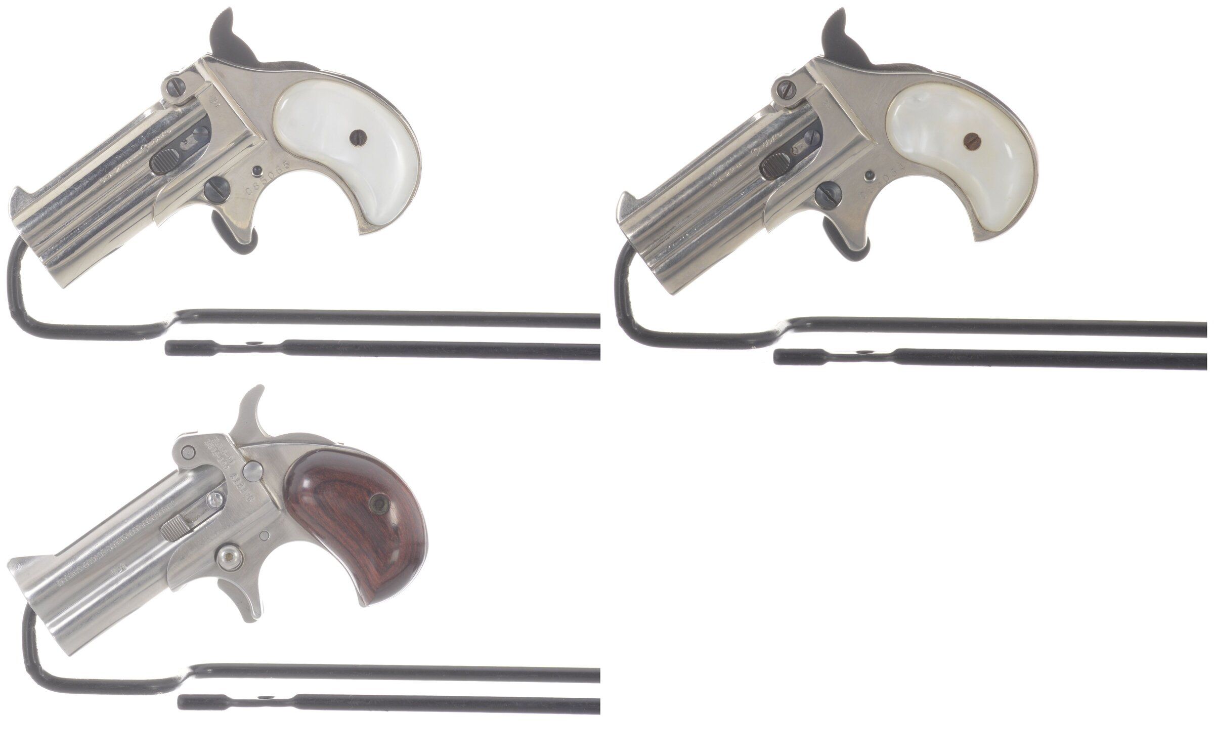 Three Over/Under Derringer Pistols | Rock Island Auction