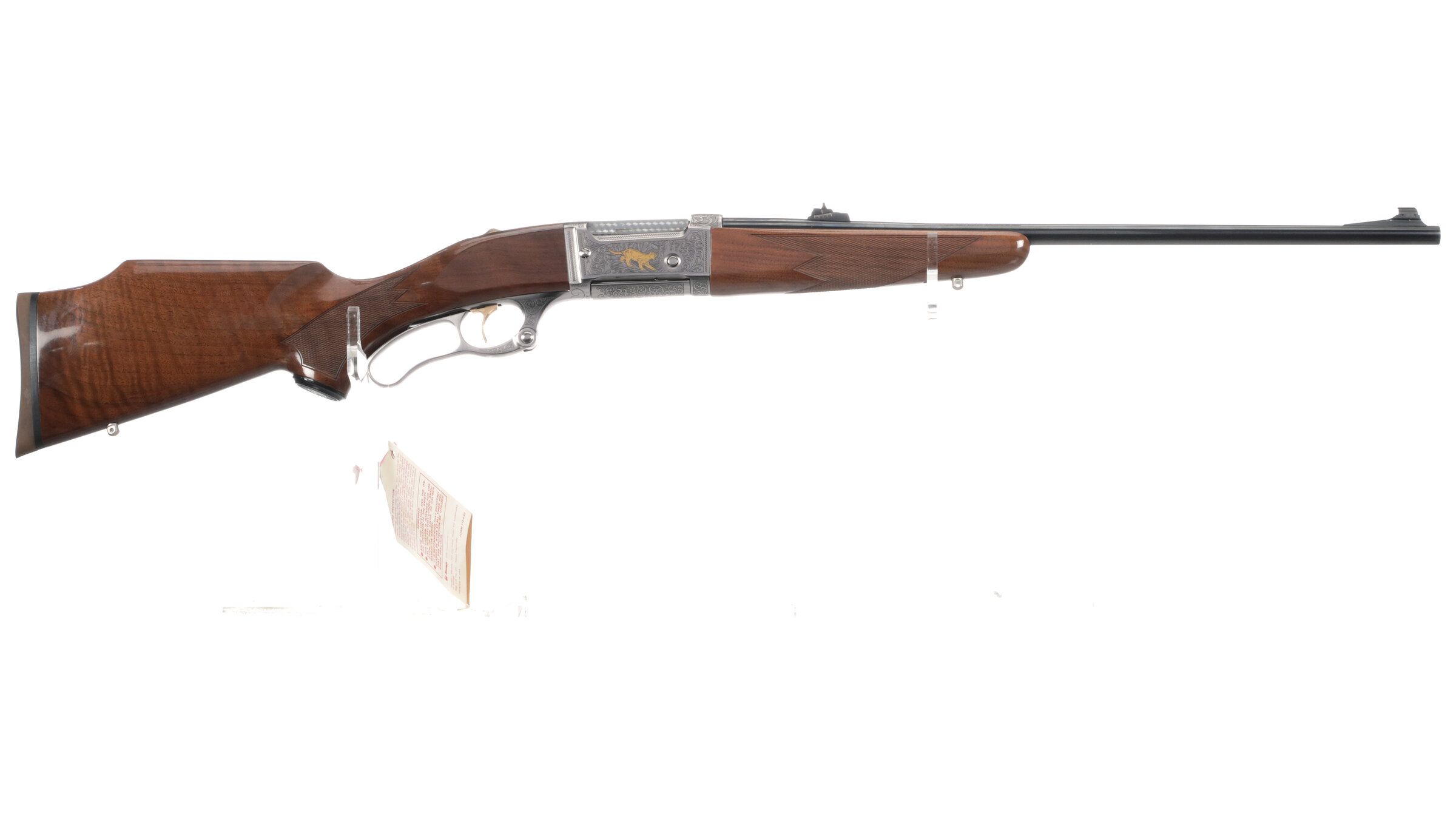 Engraved Savage Model 99CE Centennial Edition Lever Action Rifle