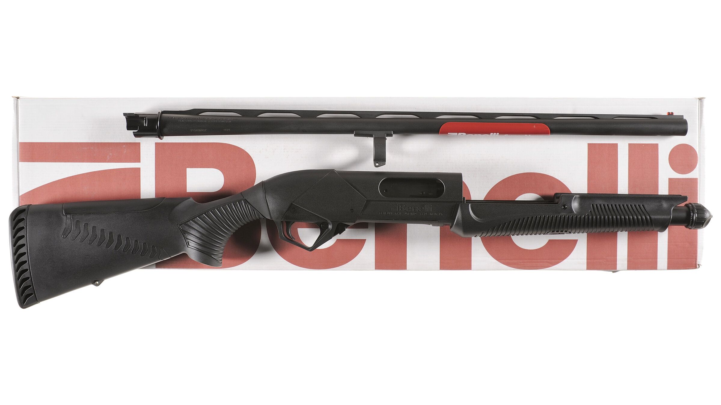 Benelli SuperNova Slide Action Shotgun with Box Rock Island Auction