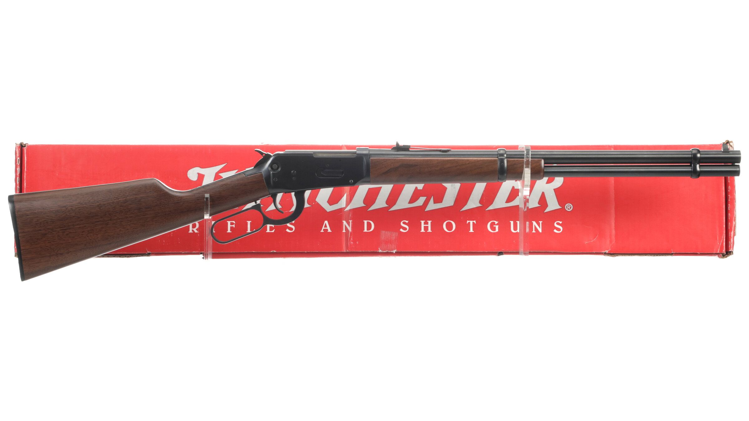 Winchester Model 94AE Trail's End Lever Action Rifle with Box Rock