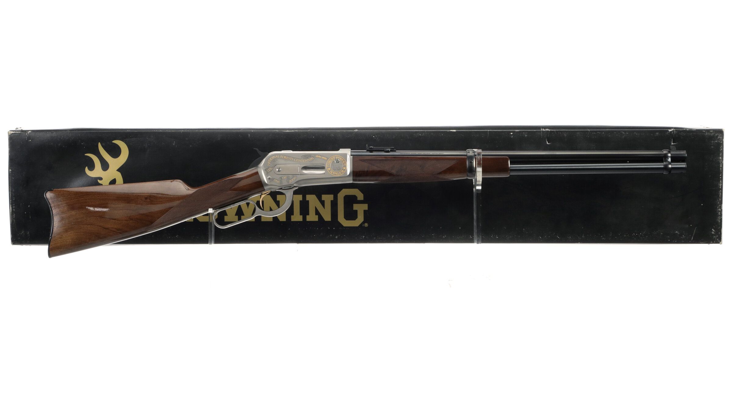 Browning Model 1886 U.S. Forest Service Commemorative Rifle Rock