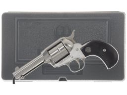 Ruger New Model Single-Seven Birdshead Revolver with Case