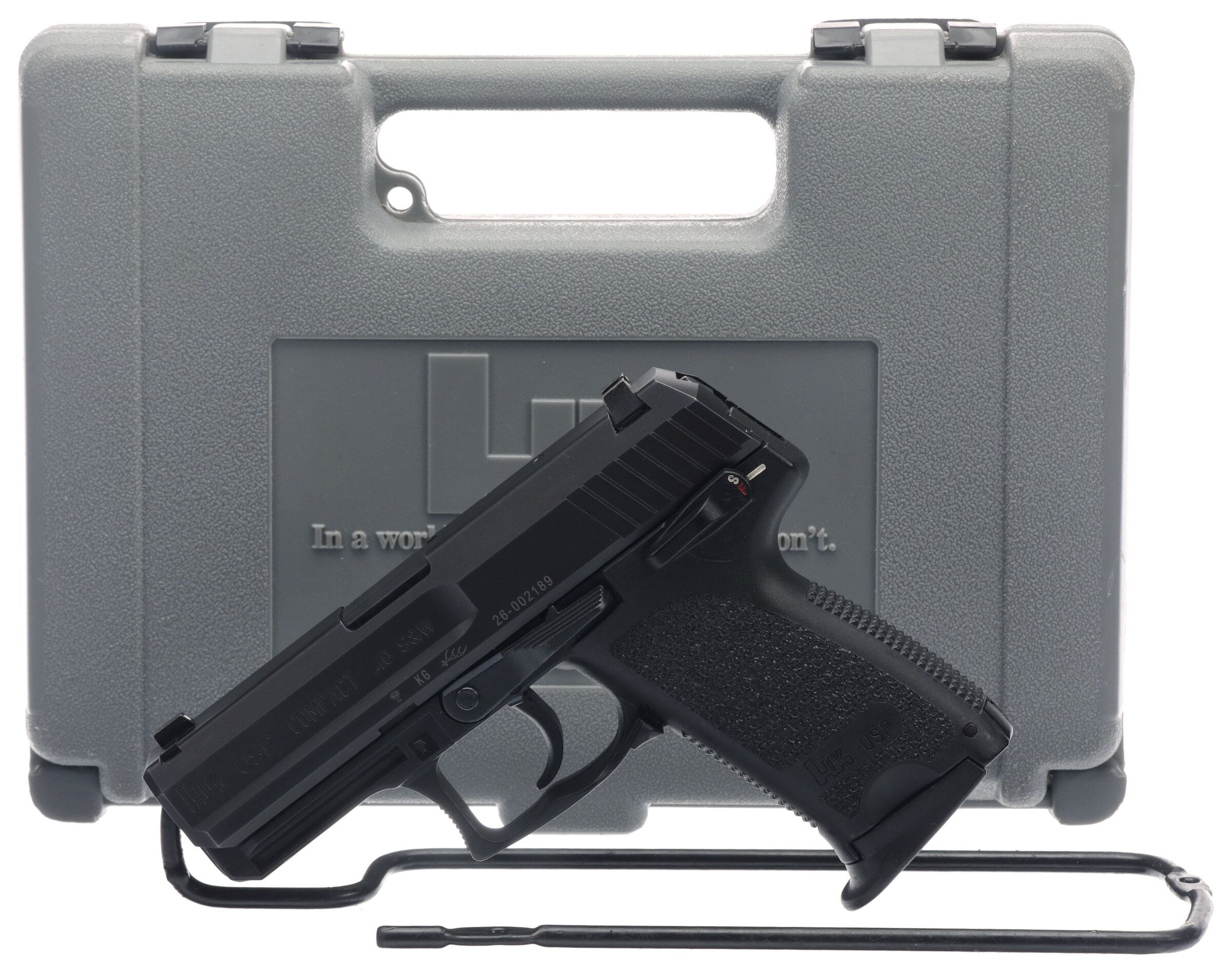Heckler & Koch USP Compact Semi-Automatic Pistol with Case | Rock