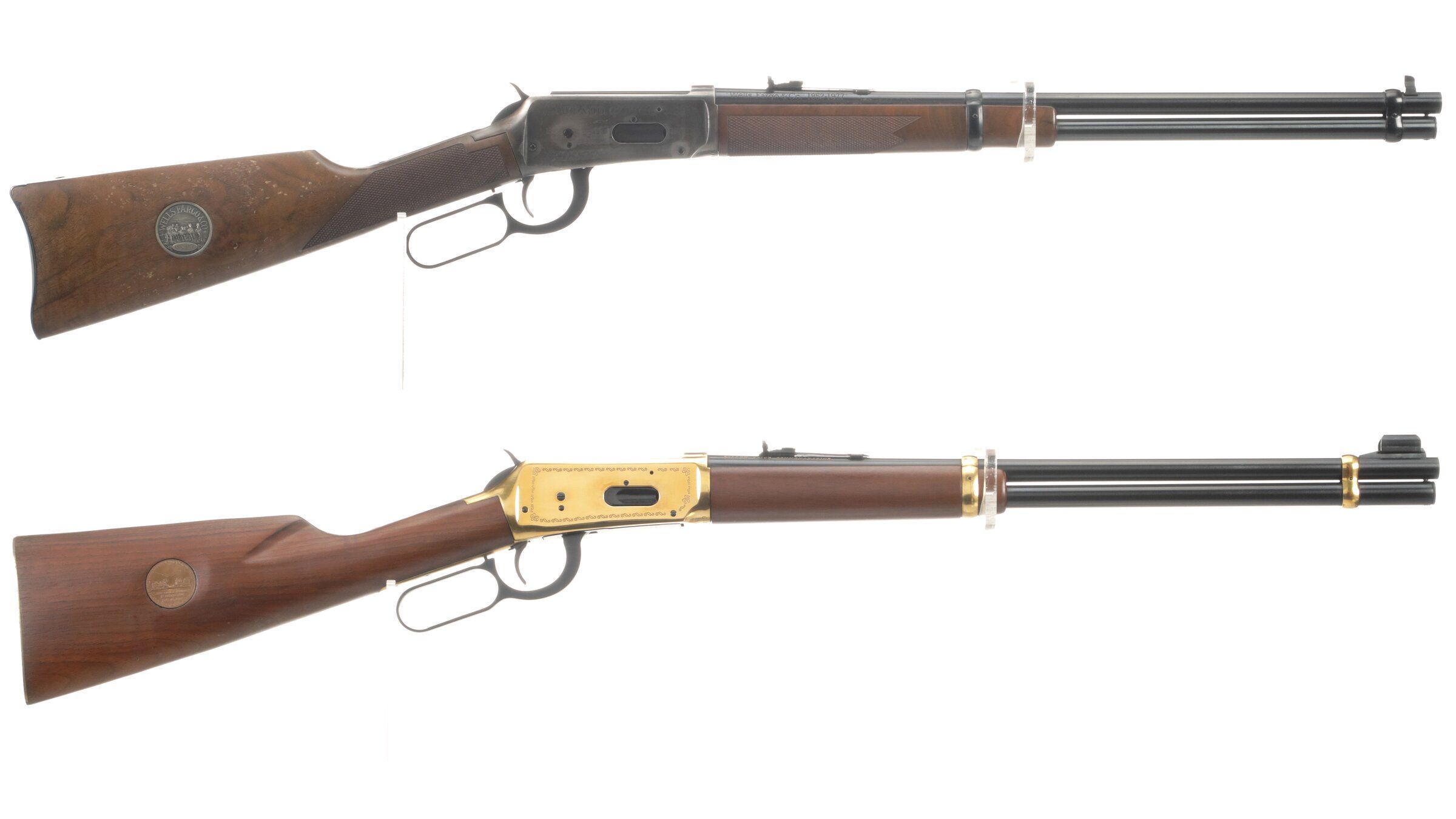 Two Winchester Model 94 Commemorative Saddle Ring Carbines | Rock ...