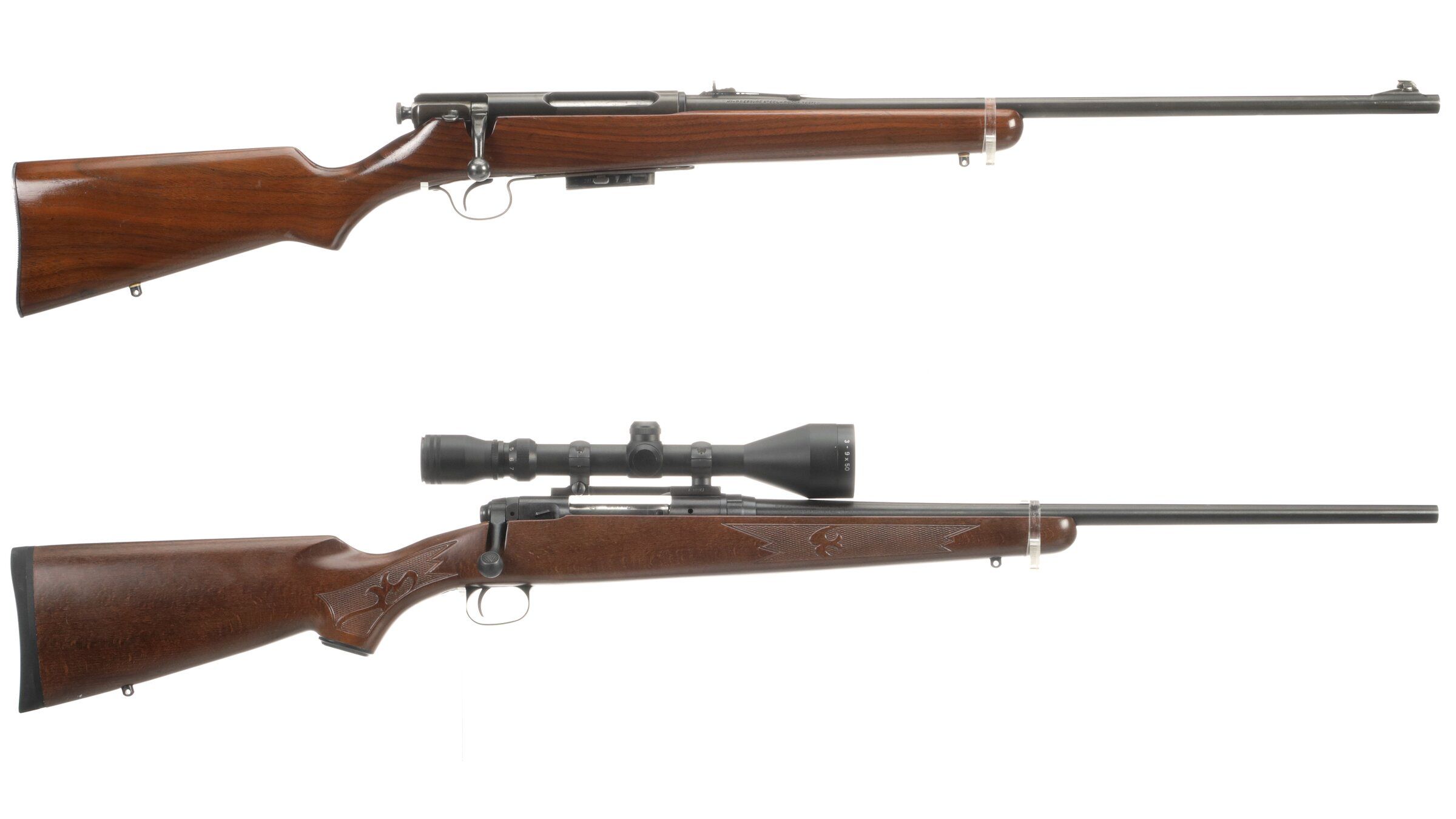 Two Savage Bolt Action Rifles 