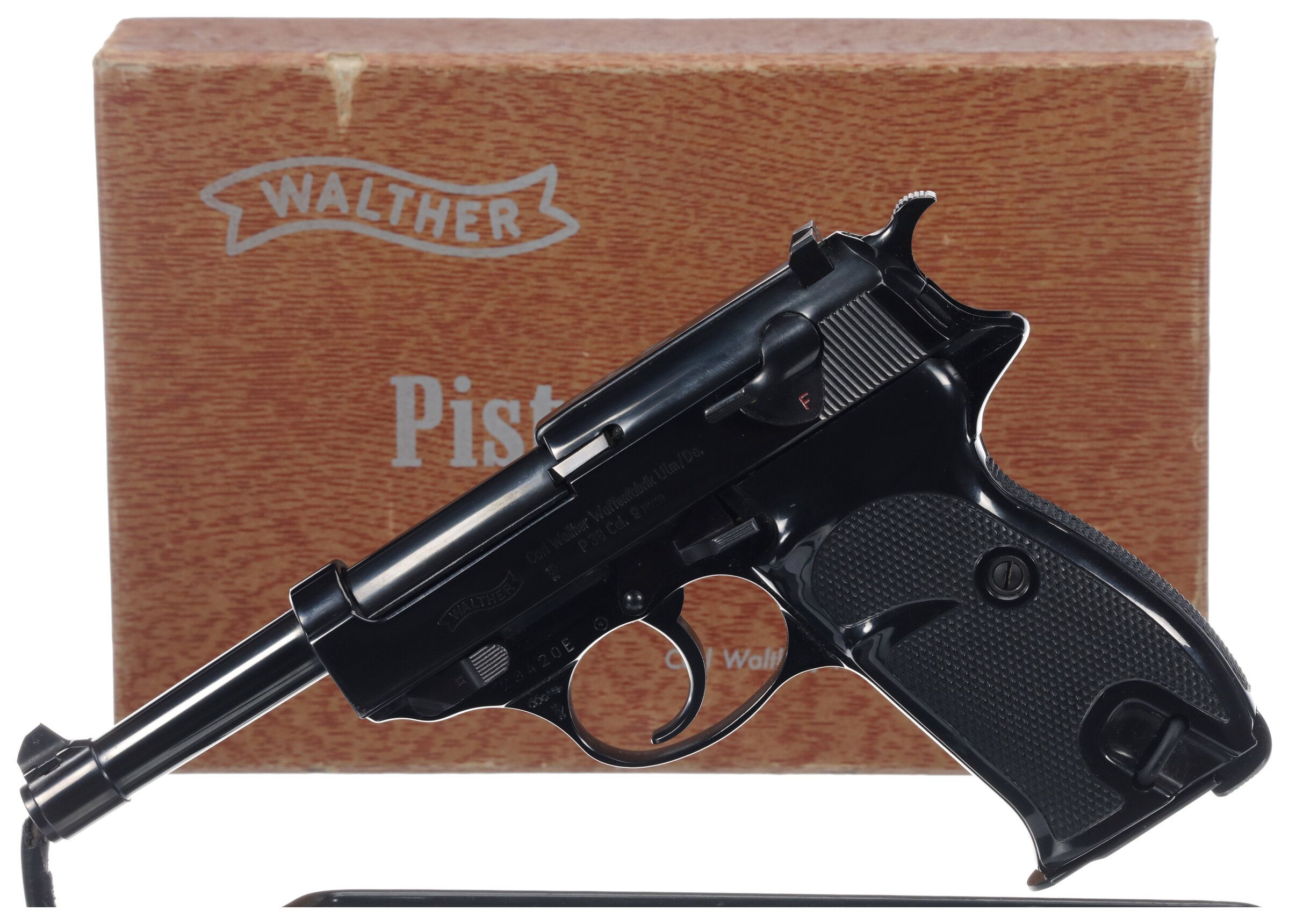 Walther P 38 Semi-Automatic Pistol with Box | Rock Island Auction