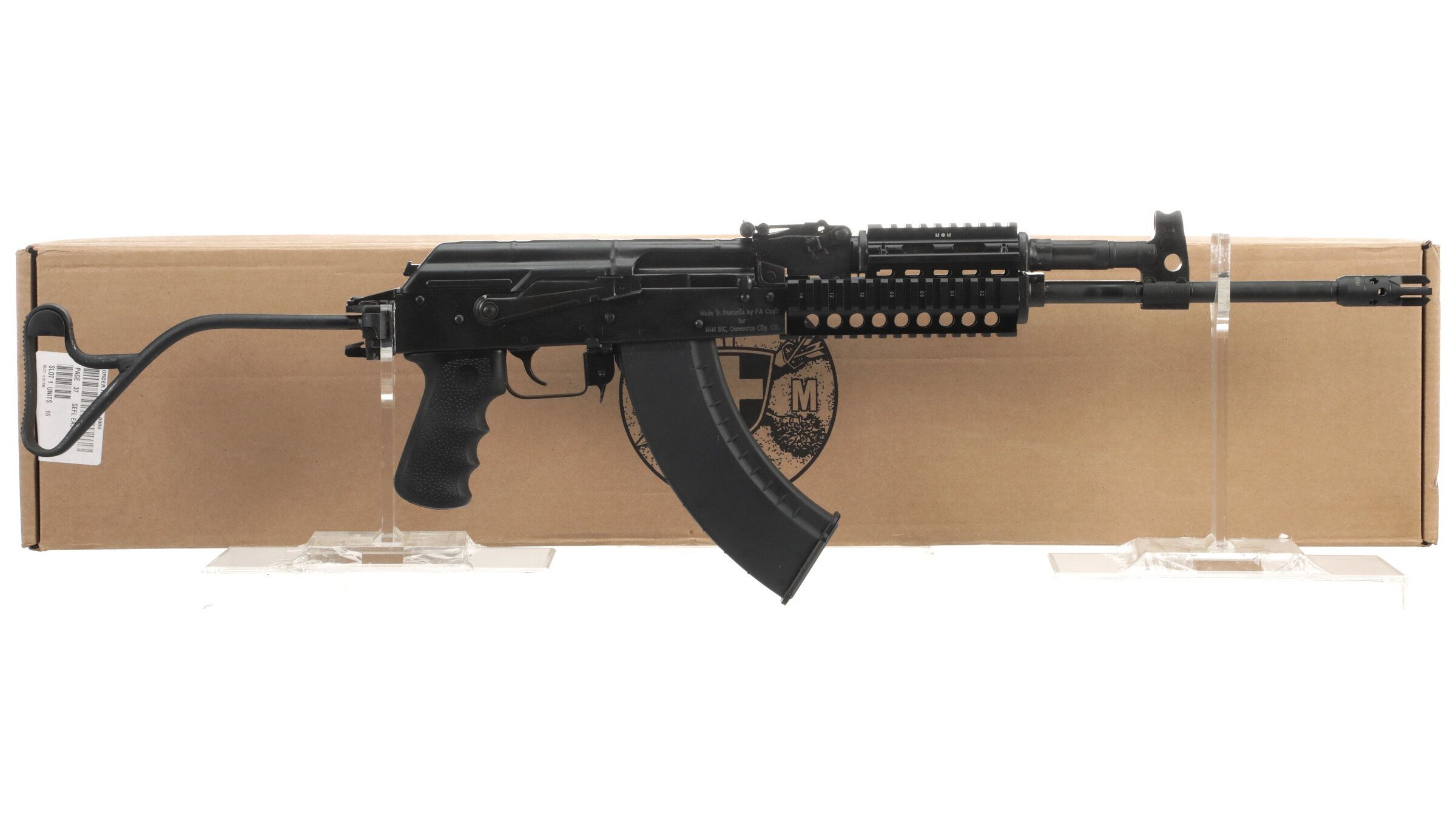 Romanian Cugir M10-762 Semi-automatic Rifle With Box | Rock Island Auction