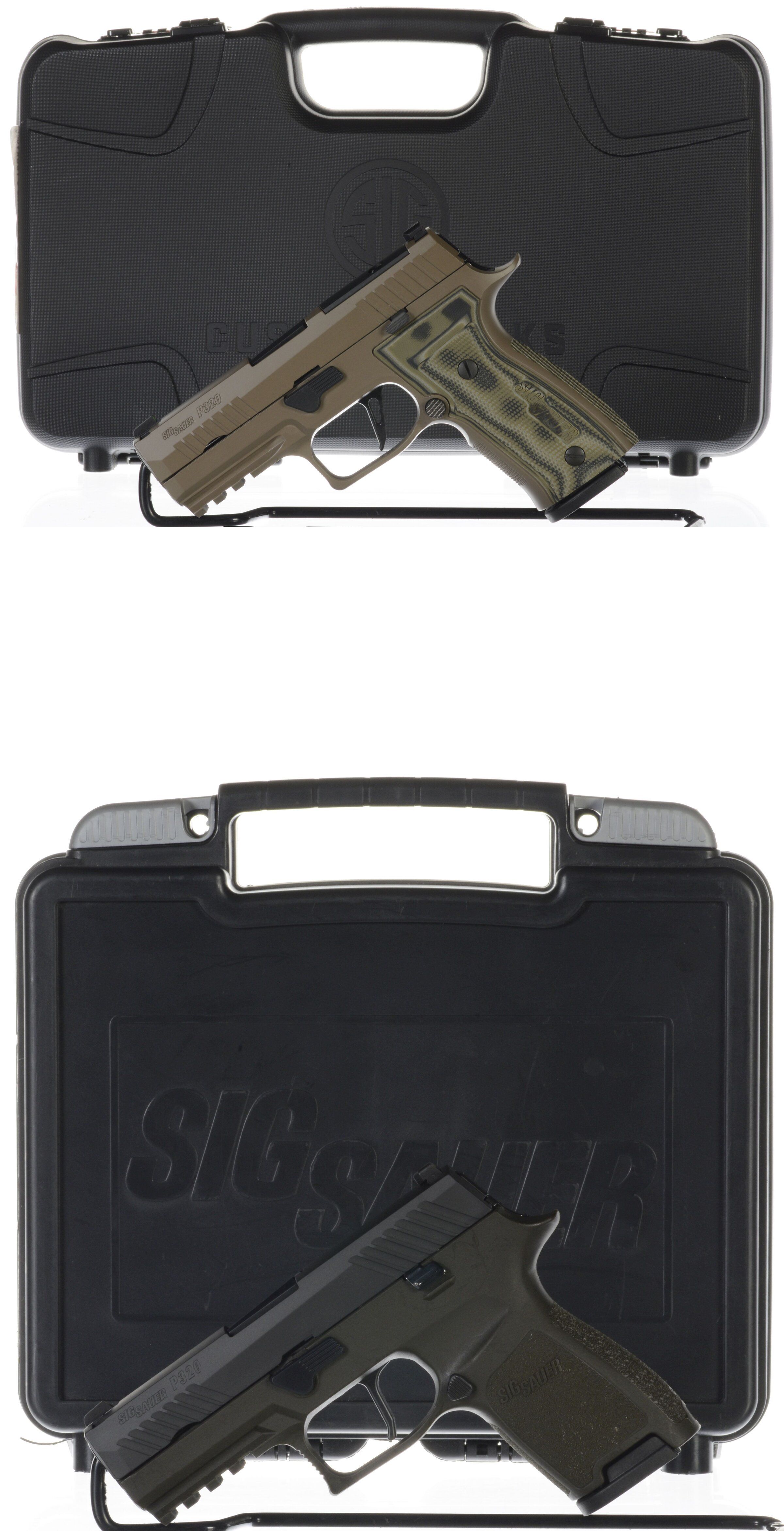 two-sig-sauer-semi-automatic-pistols-with-cases-rock-island-auction