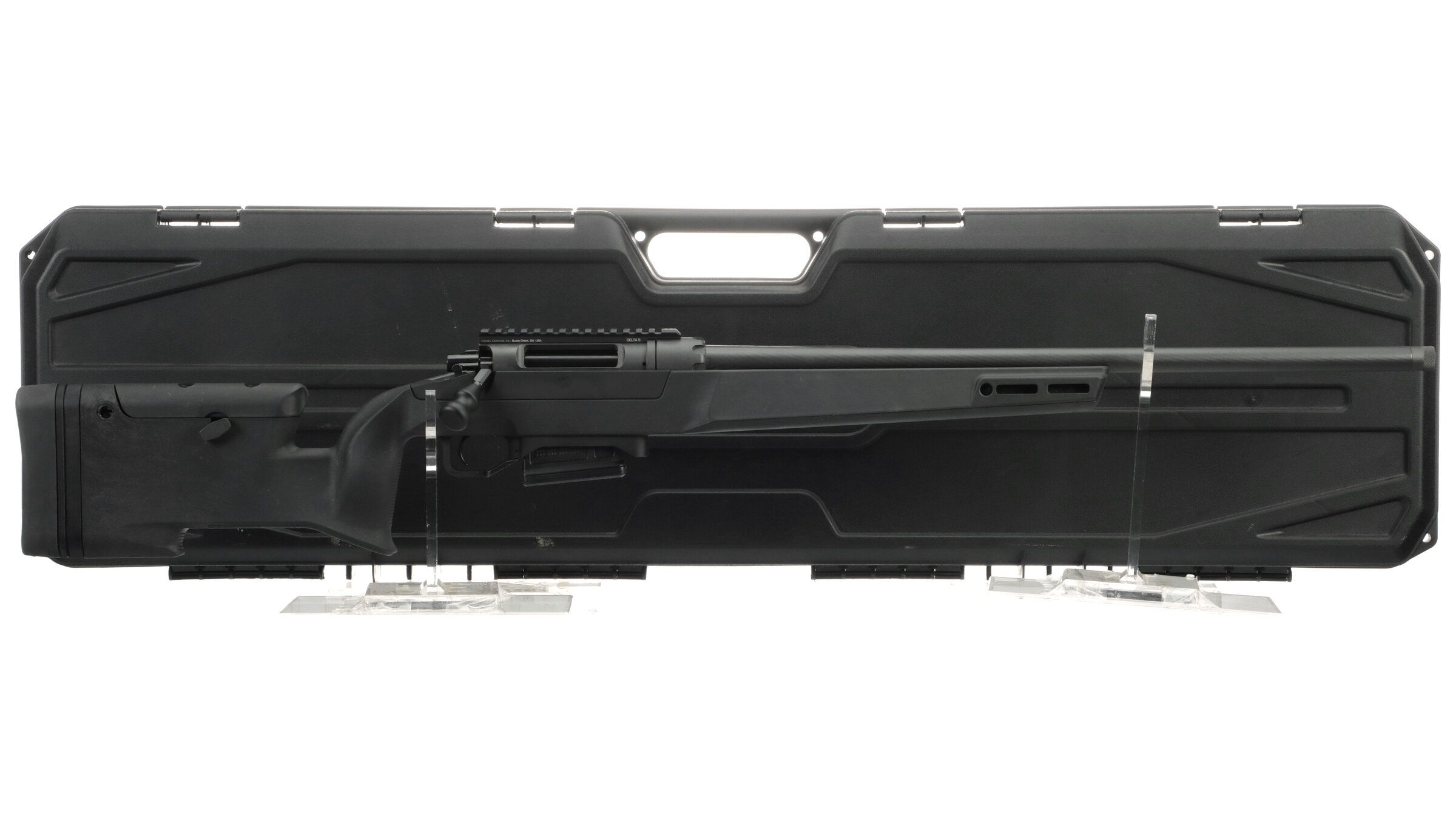 Daniel defense delta 5 bolt action rifle with case rock island auction