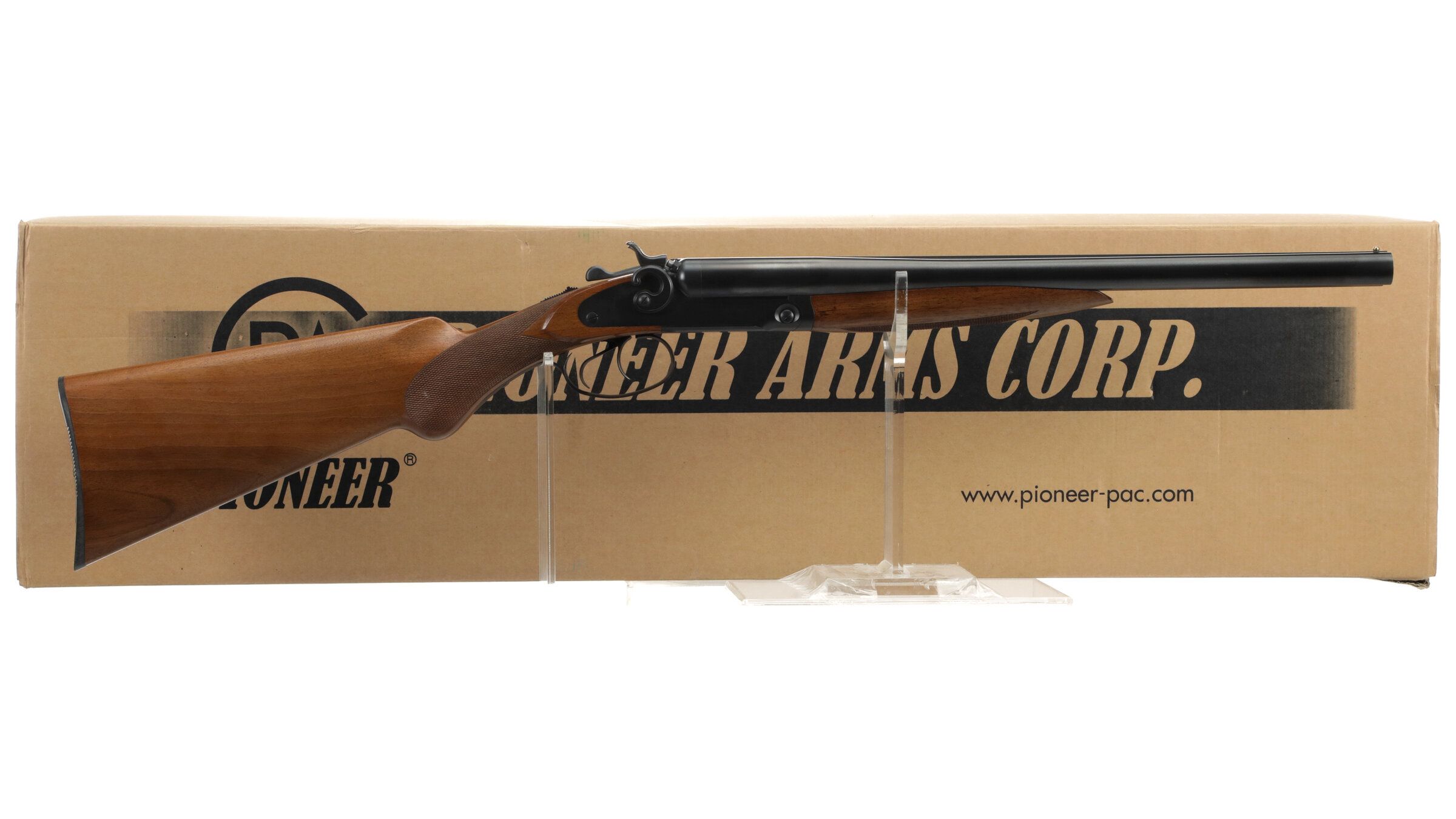 Pioneer Arms Corp. Double Barrel Hammer Shotgun with Box | Rock Island ...