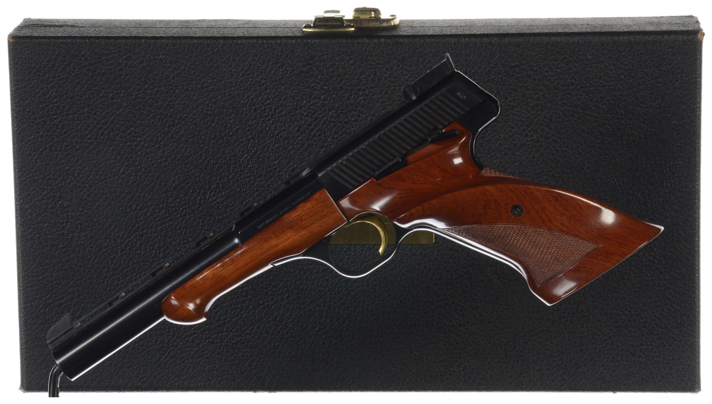 Browning Medalist SemiAutomatic Pistol with Case Rock Island Auction