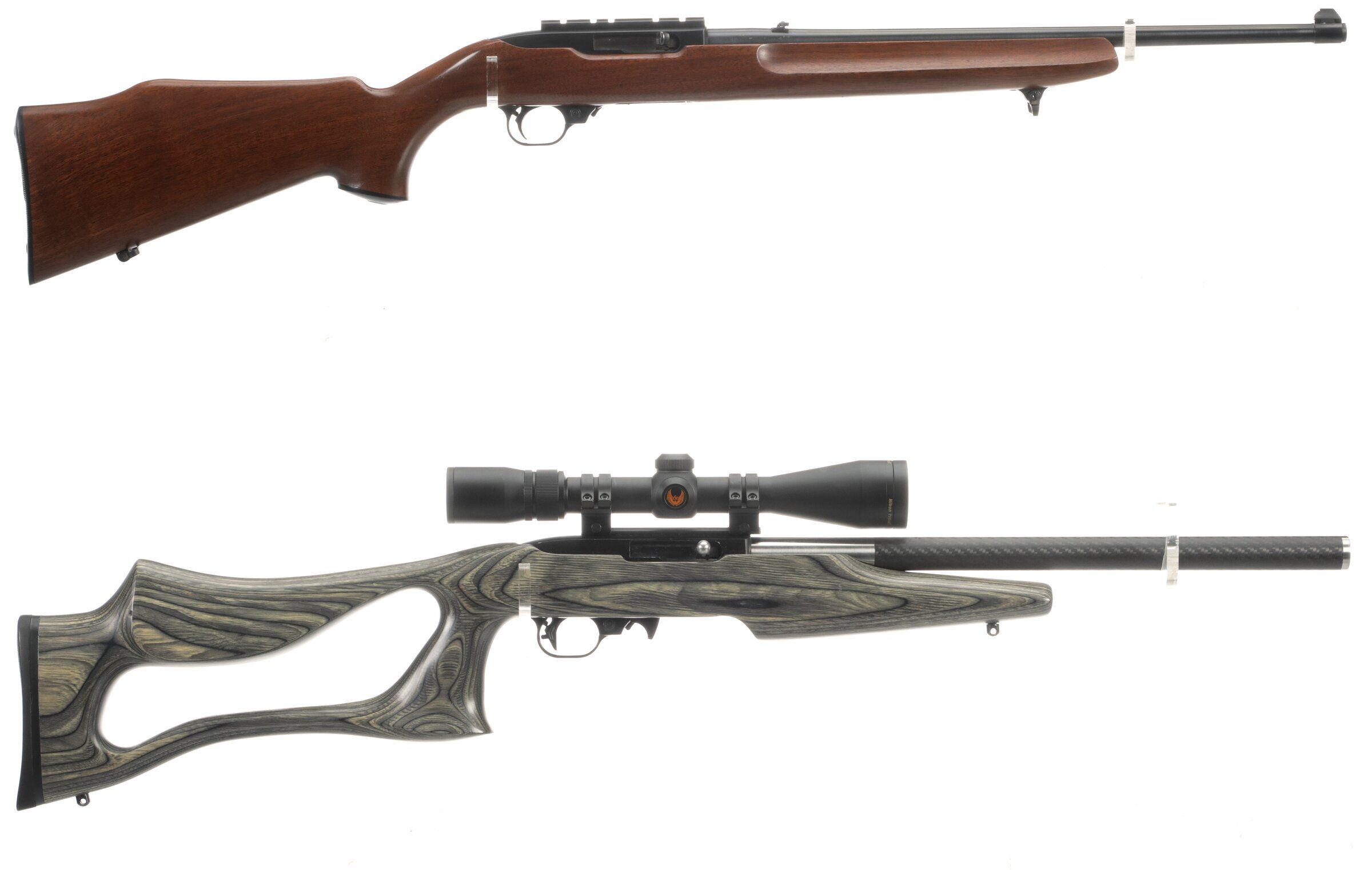 Two Ruger 10/22 Semi-Automatic Rifles | Rock Island Auction