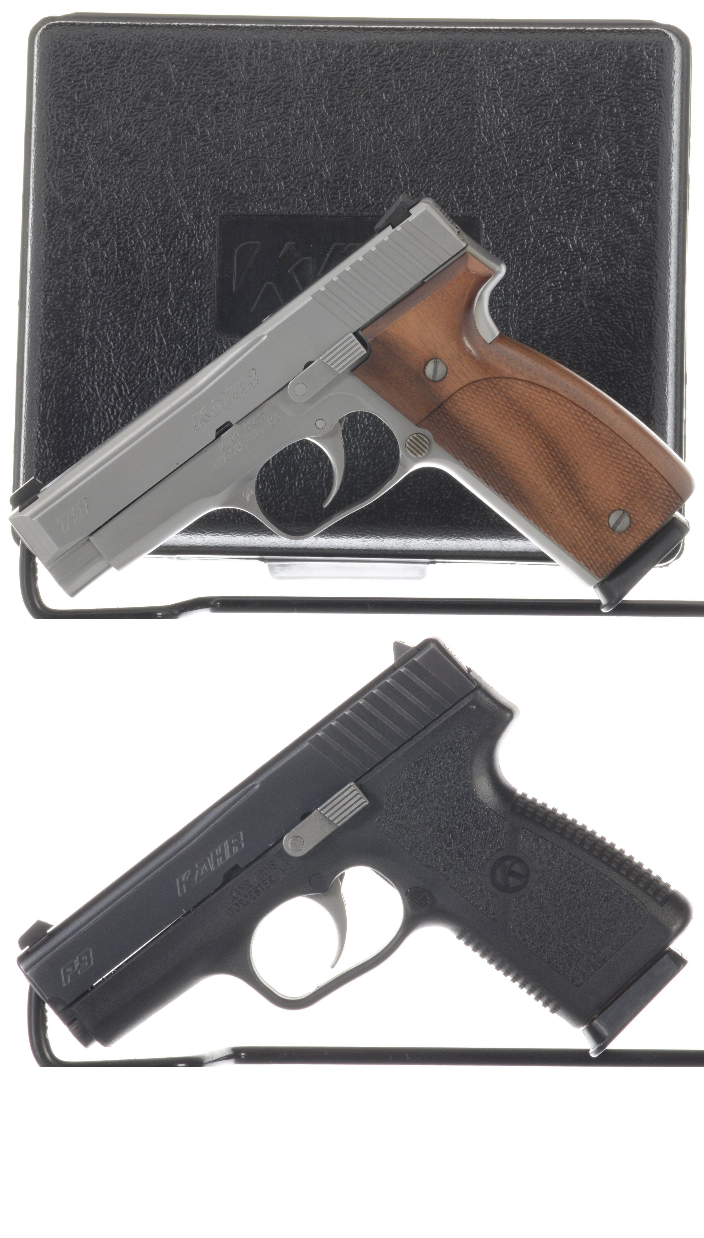 Two Kahr Arms SemiAutomatic Pistols Rock Island Auction