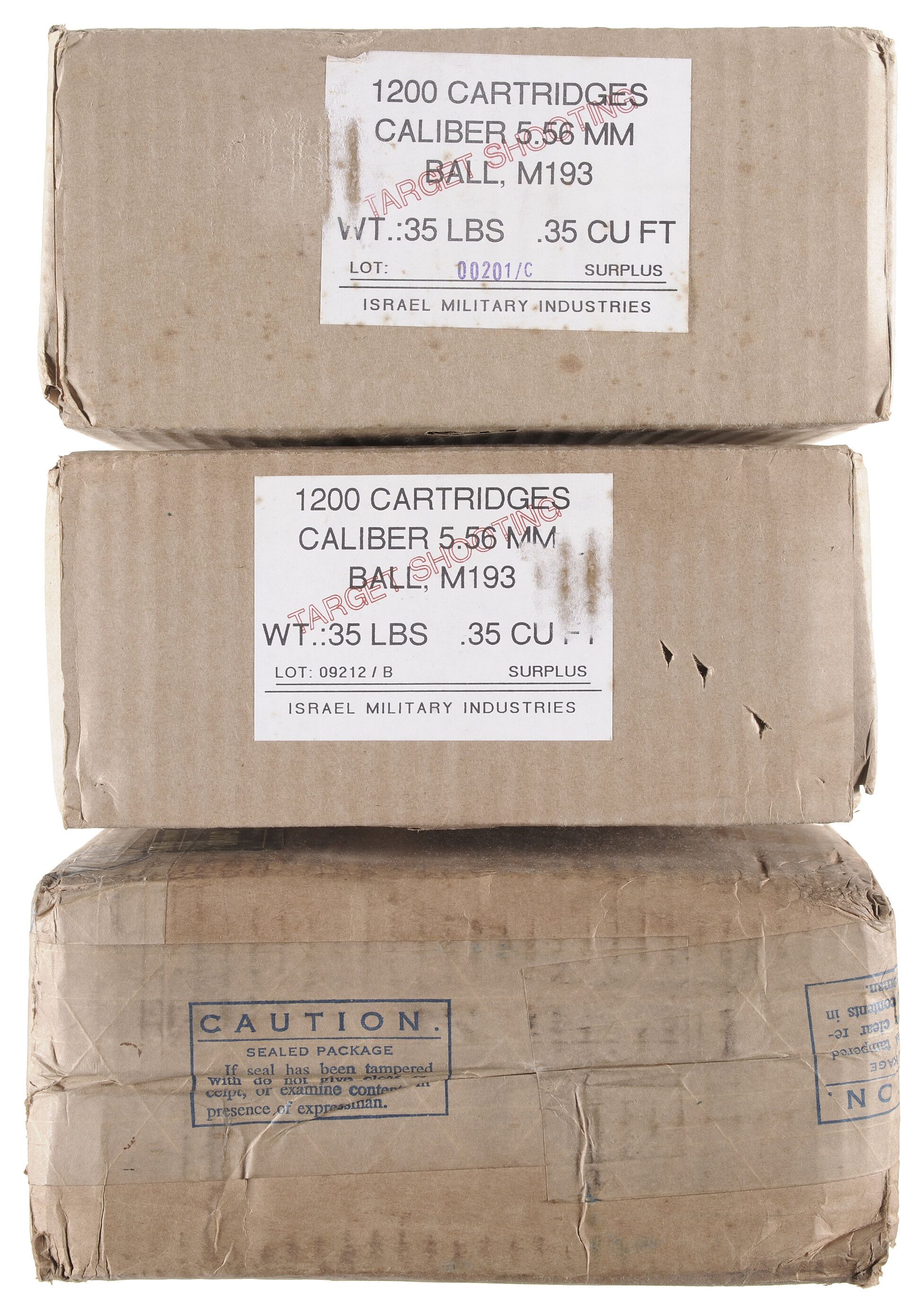 Israeli imi 5 56 m193 ammunition rock island auction