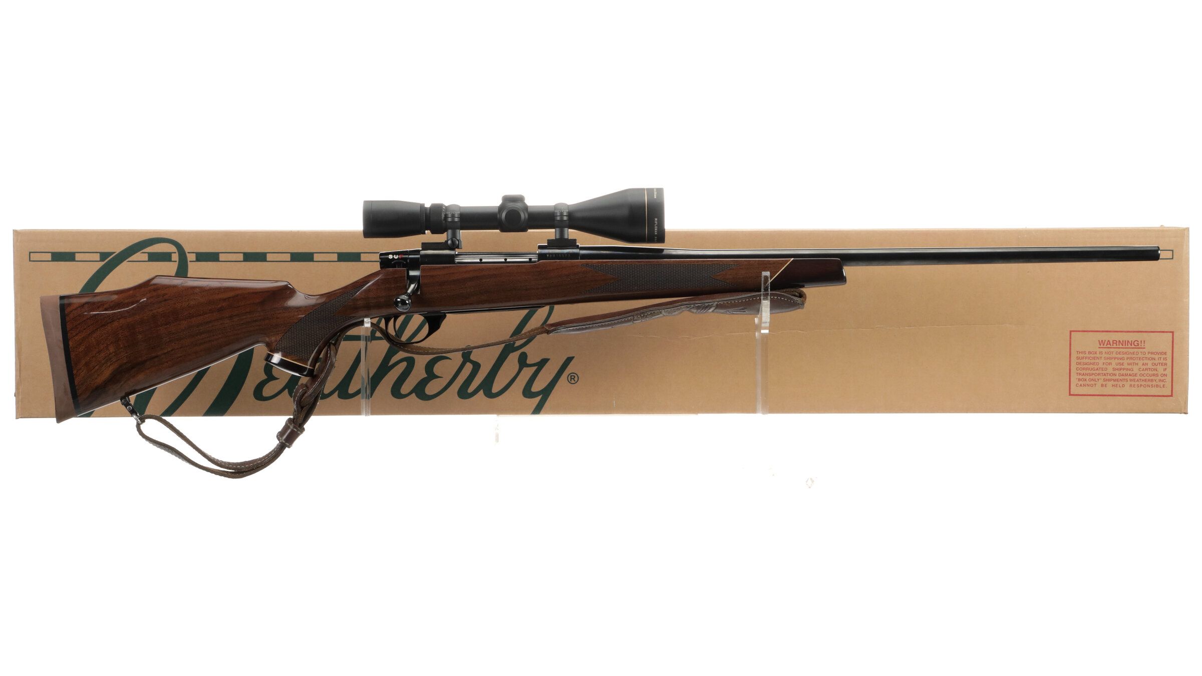 Weatherby Vanguard Deluxe RMEF Rifle with Scope and Box Rock Island