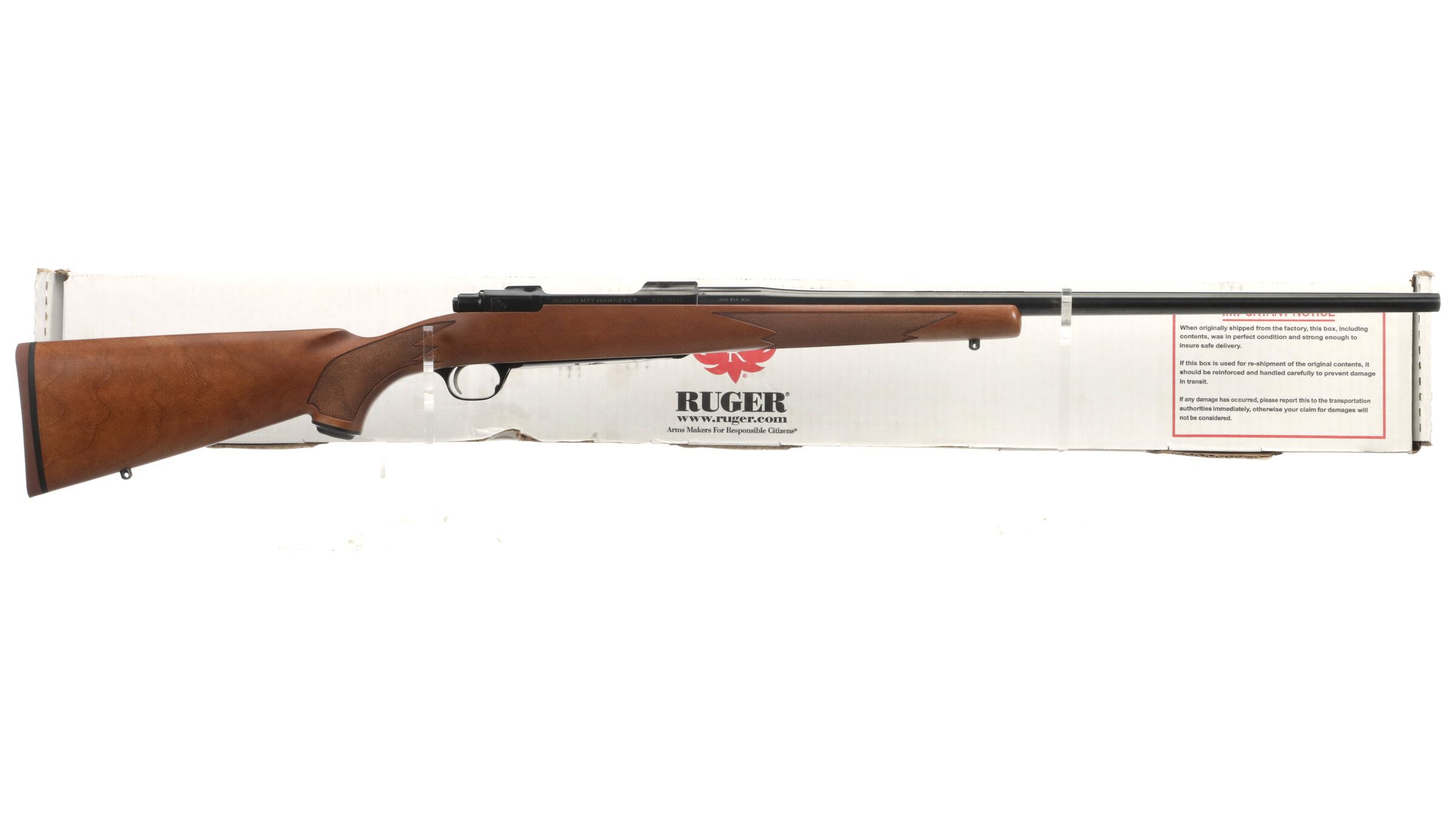 Ruger M77 Hawkeye Left Handed Bolt Action Rifle with Box | Rock Island ...