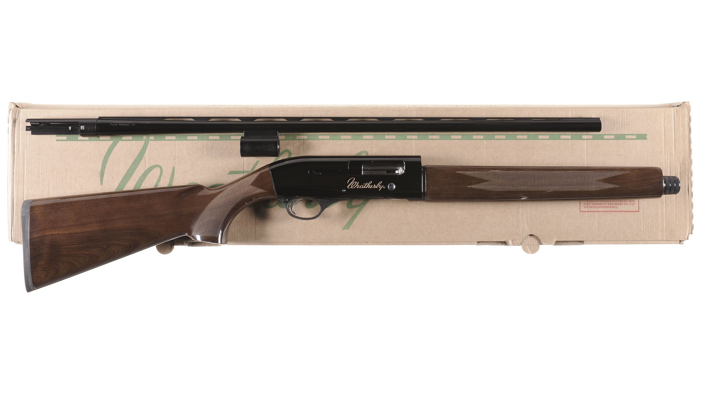 Weatherby Model SA08 SemiAutomatic 28 Gauge Shotgun with Box Rock