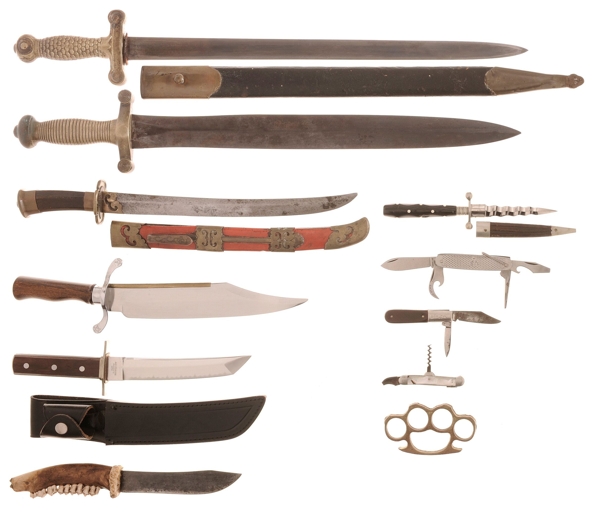 Group of Assorted Edged Weapons Rock Island Auction