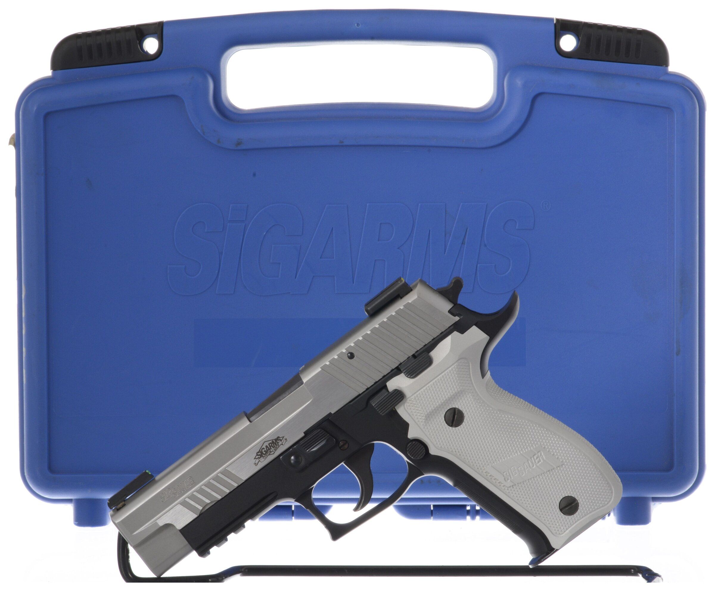 Sig Sauer P226 Platinum Elite SemiAutomatic Pistol with Case Rock