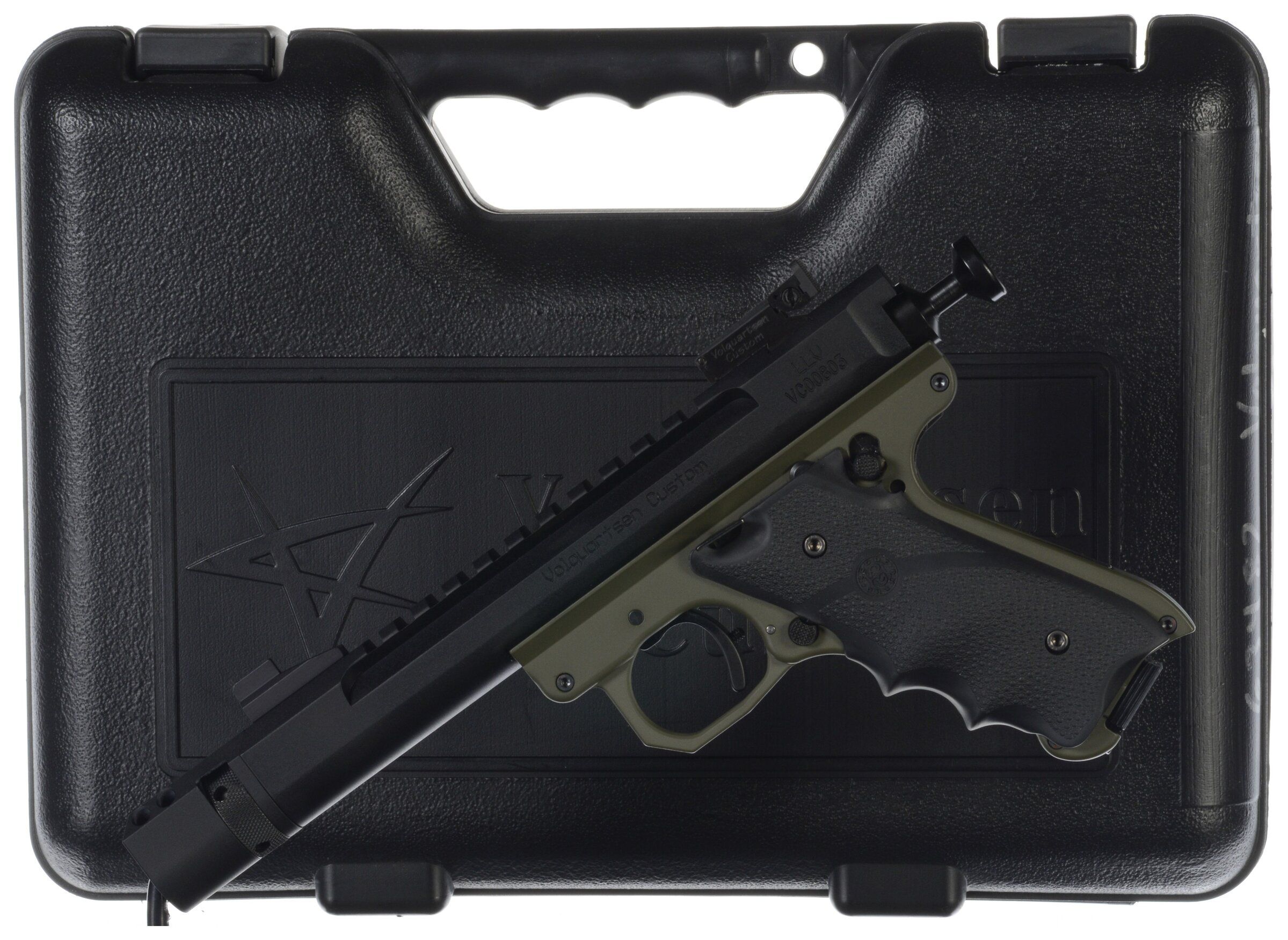 Volquartsen Custom Scorpion LLV Semi-Automatic Pistol with Case | Rock ...