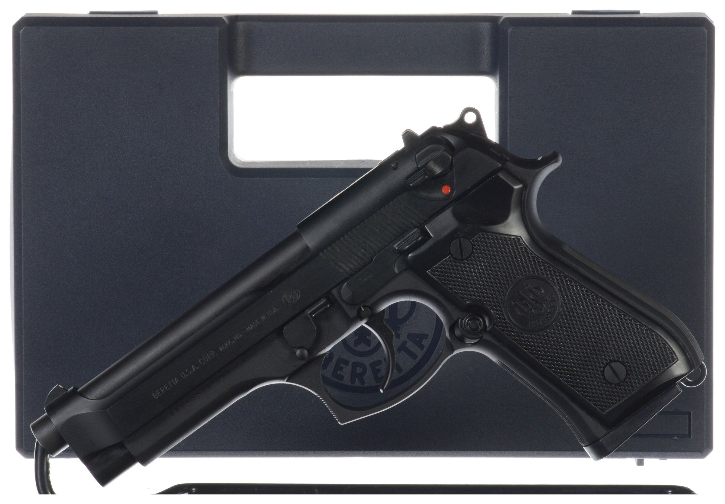 Beretta Model 92f Semi Automatic Pistol With Box Rock Island Auction