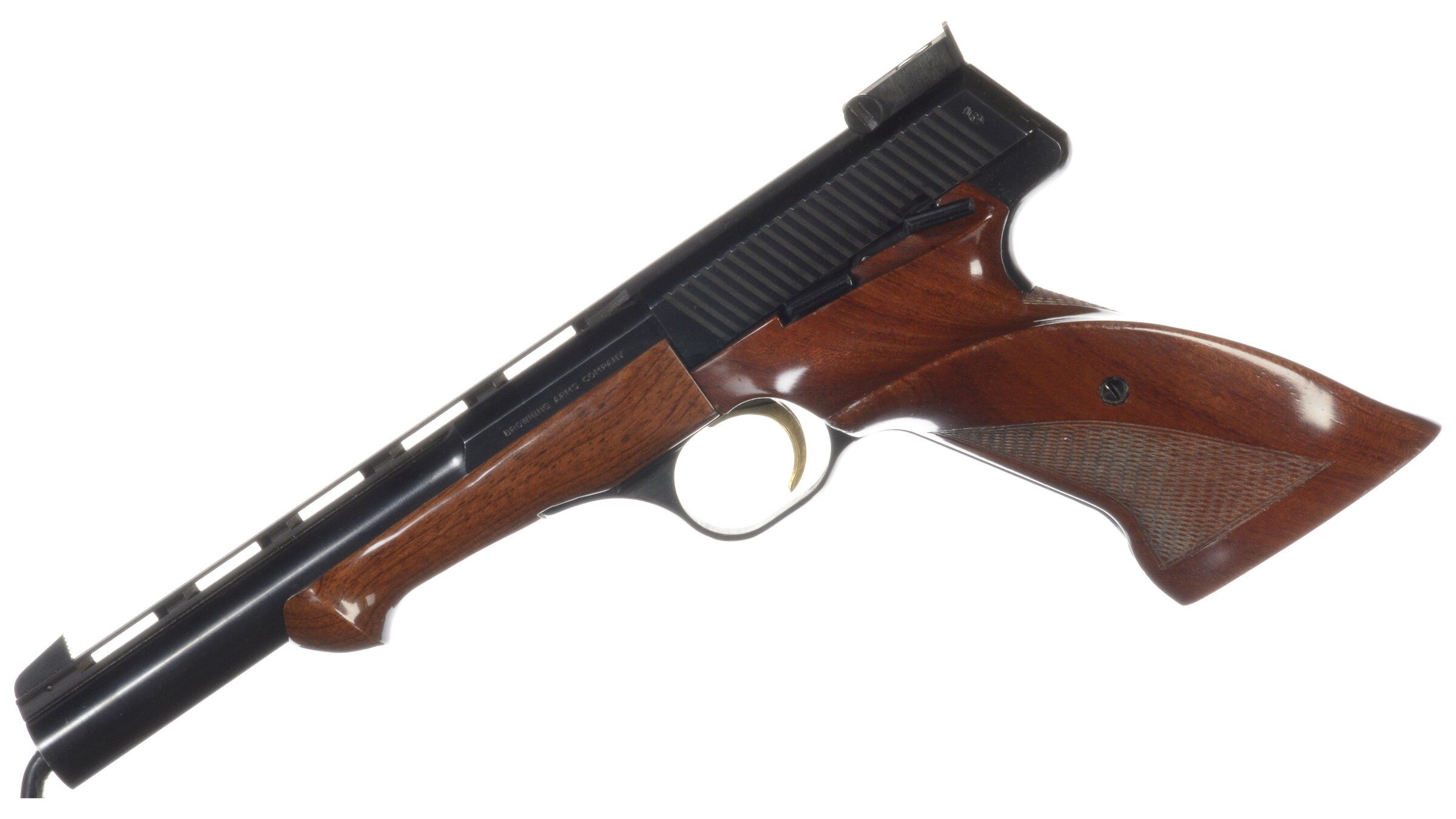 Browning Medalist Semi Automatic Pistol Rock Island Auction 3490