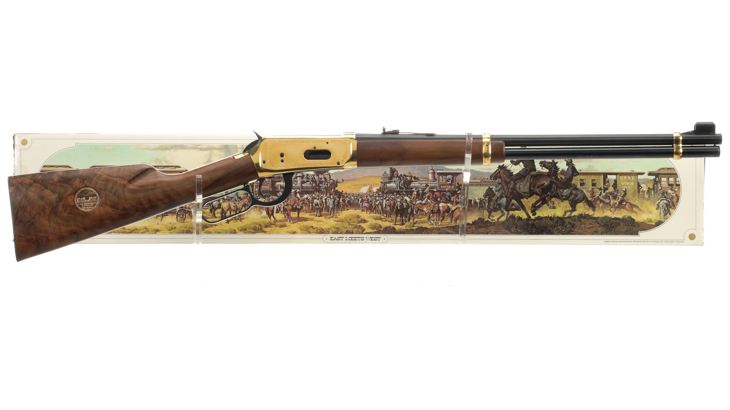 Winchester Model 94 Golden Spike Commemorative Carbine with Box Rock Island Auction